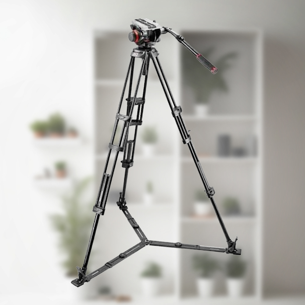 Manfrotto fluid head tripod