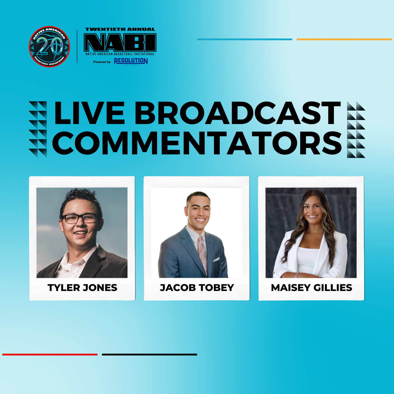 LIVE Broadcast Team Social Media Graphic - IG Carousel #1