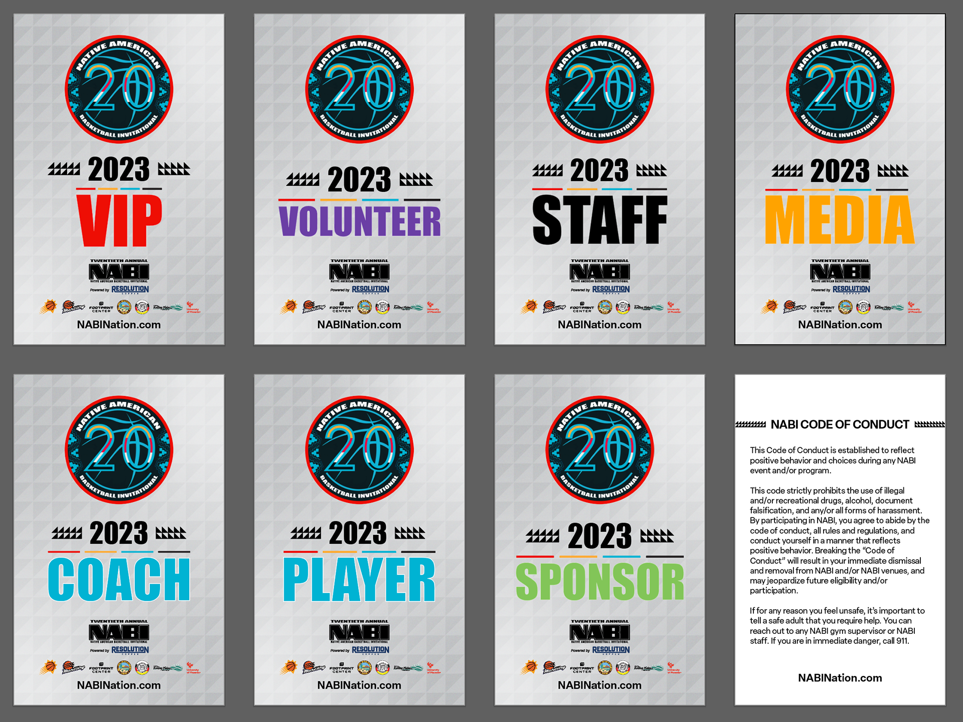 NABI 2023 Badges