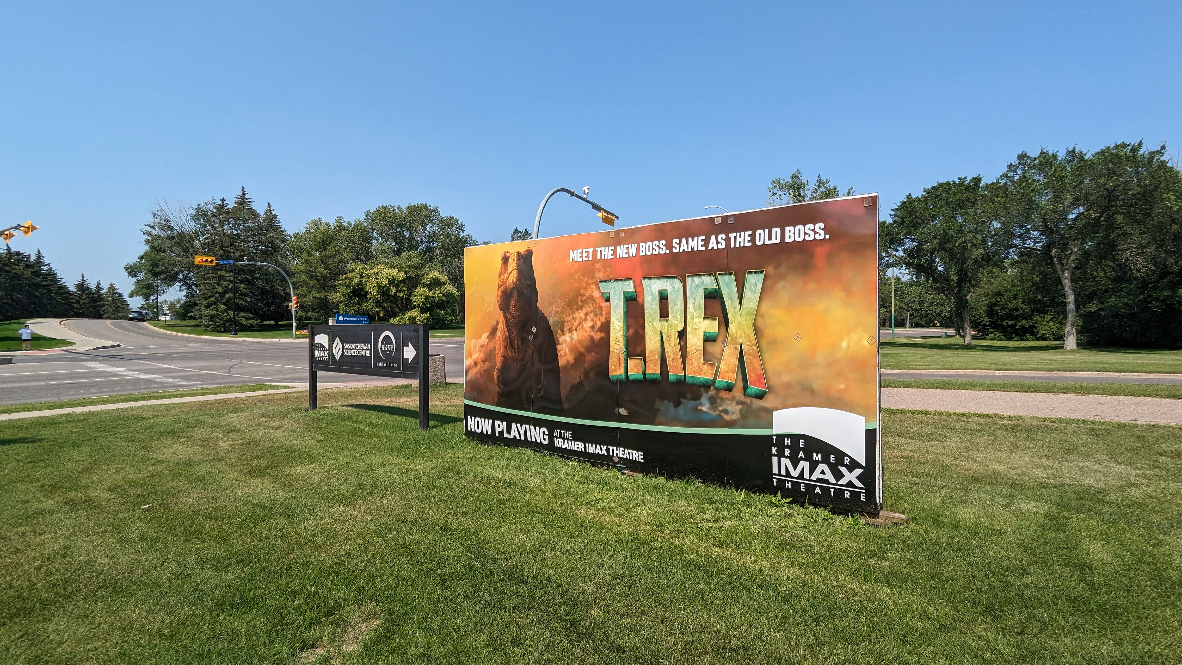 Saskatchewan Science Centre billboard