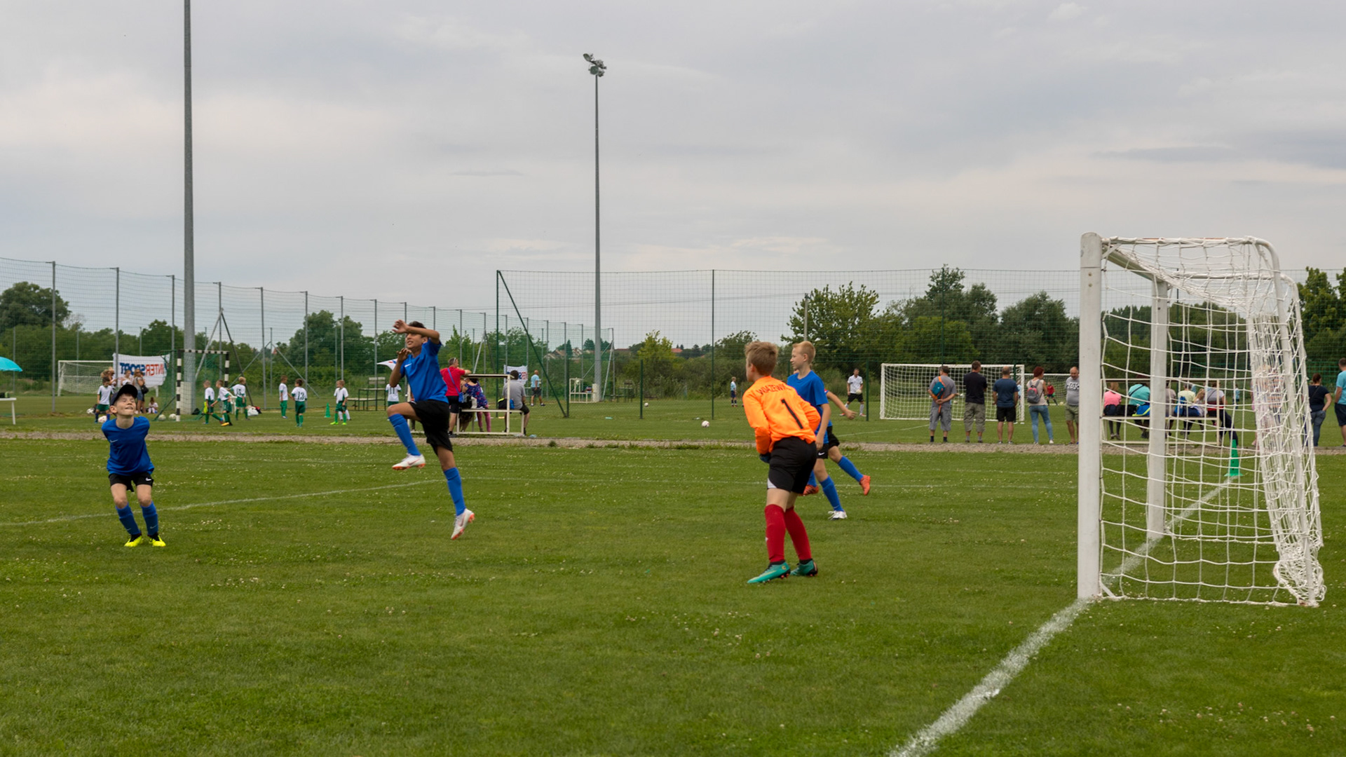 Youth Football Festival. Kaposvár, Hungary. 2018.