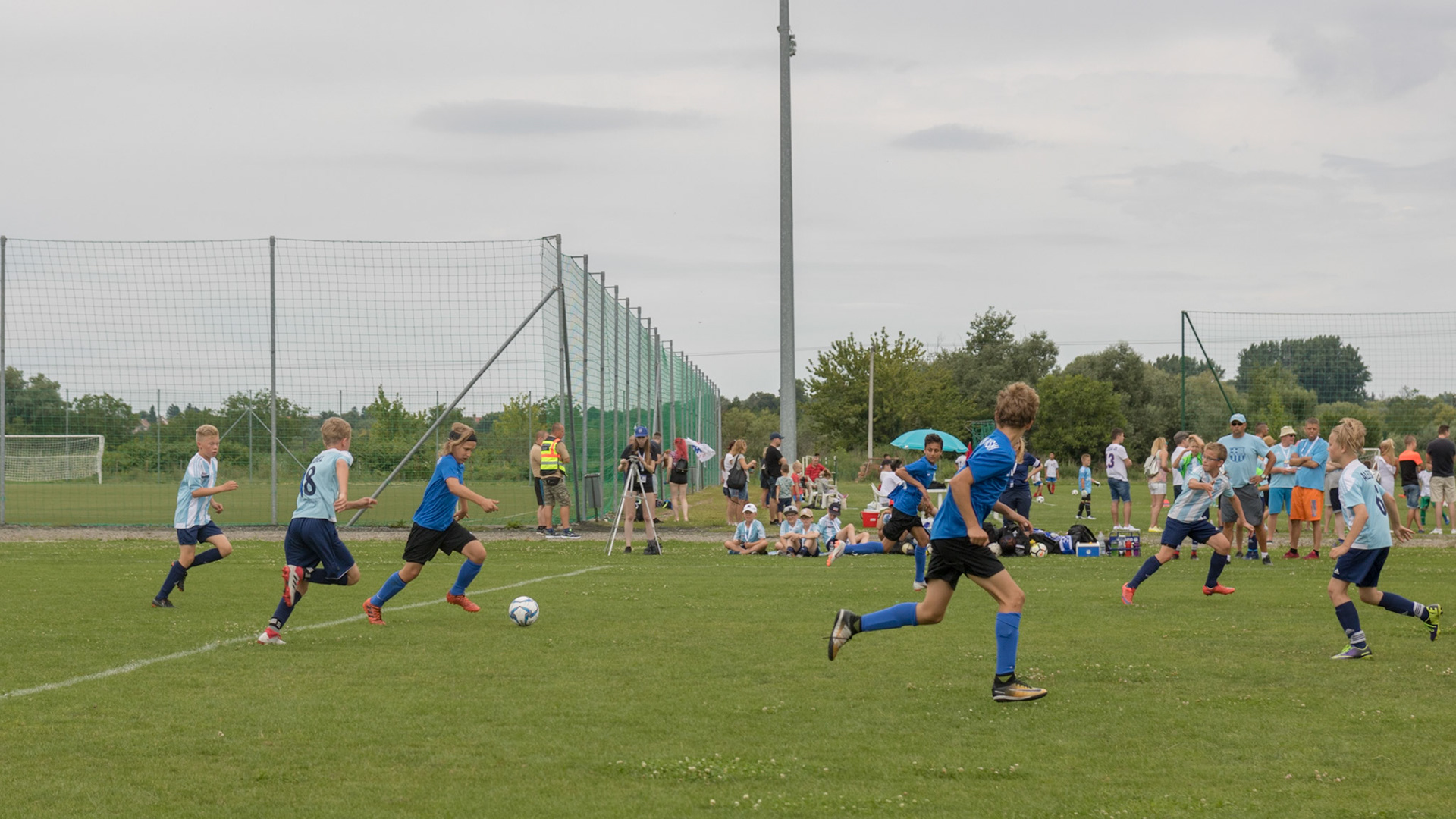 Youth Football Festival. Kaposvár, Hungary. 2018.