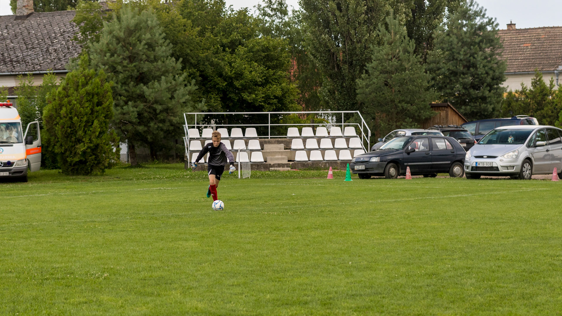 Youth Football Festival. Kaposvár, Hungary. 2018.