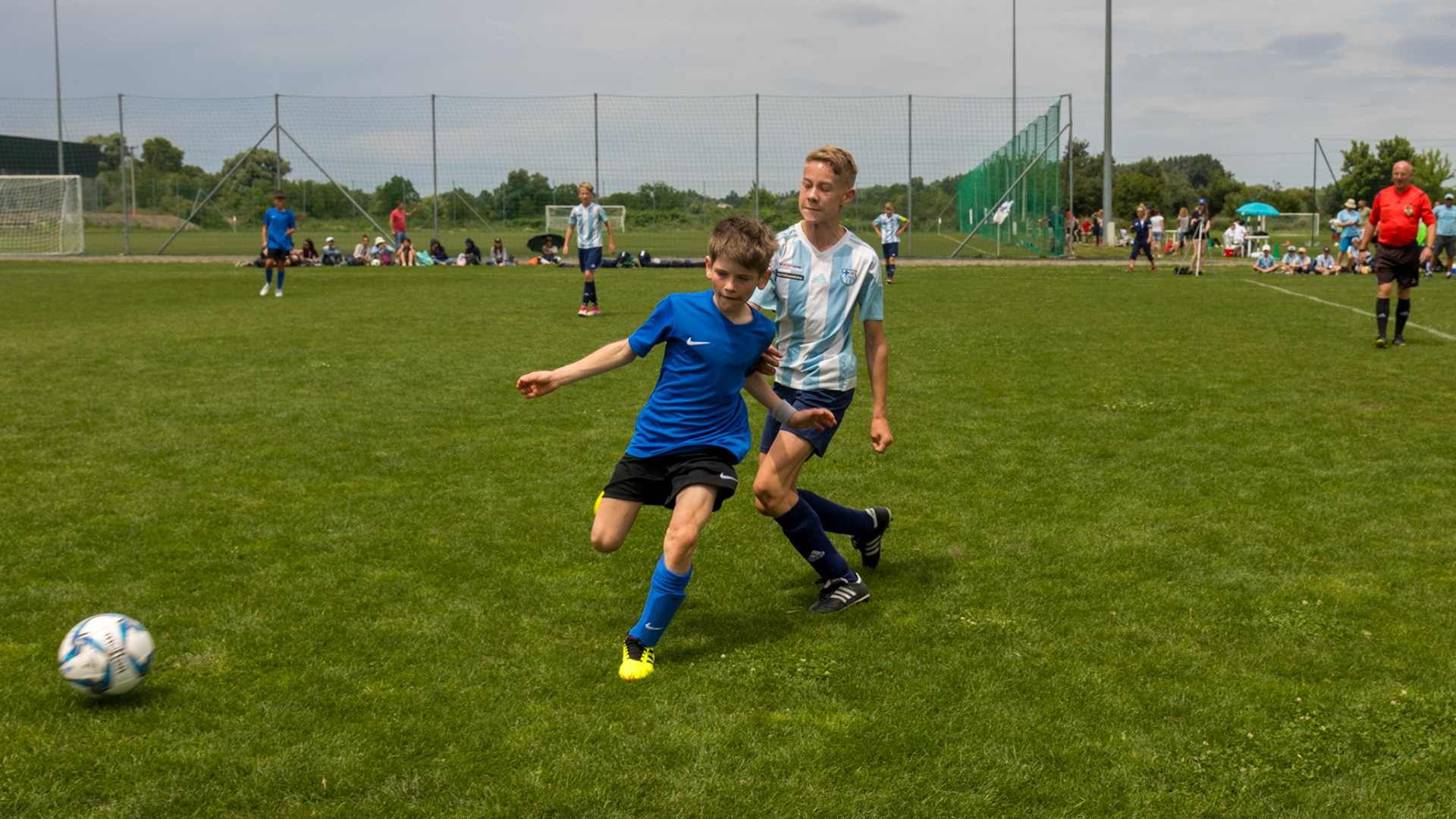 Youth Football Festival. Kaposvár, Hungary. 2018.
