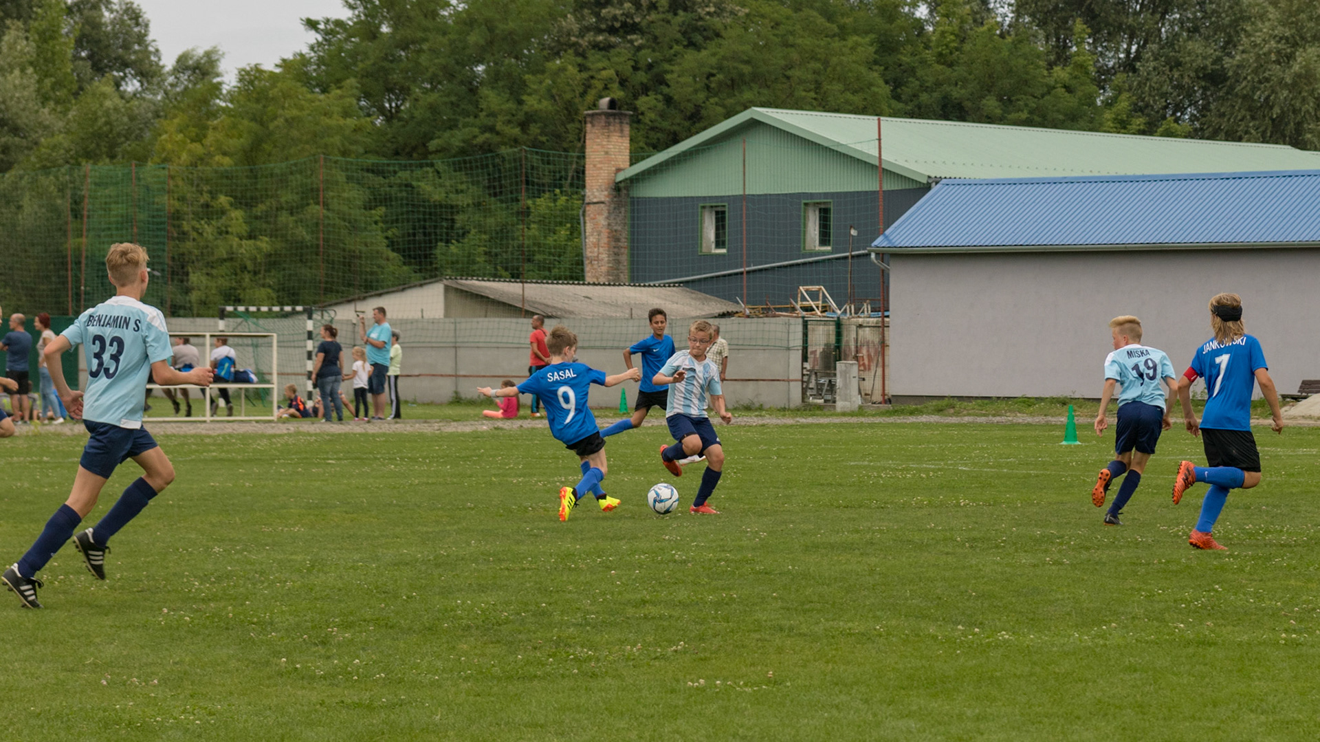 Youth Football Festival. Kaposvár, Hungary. 2018.