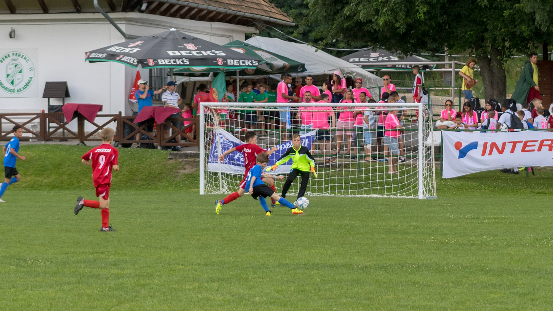 Youth Football Festival. Kaposvár, Hungary. 2018.