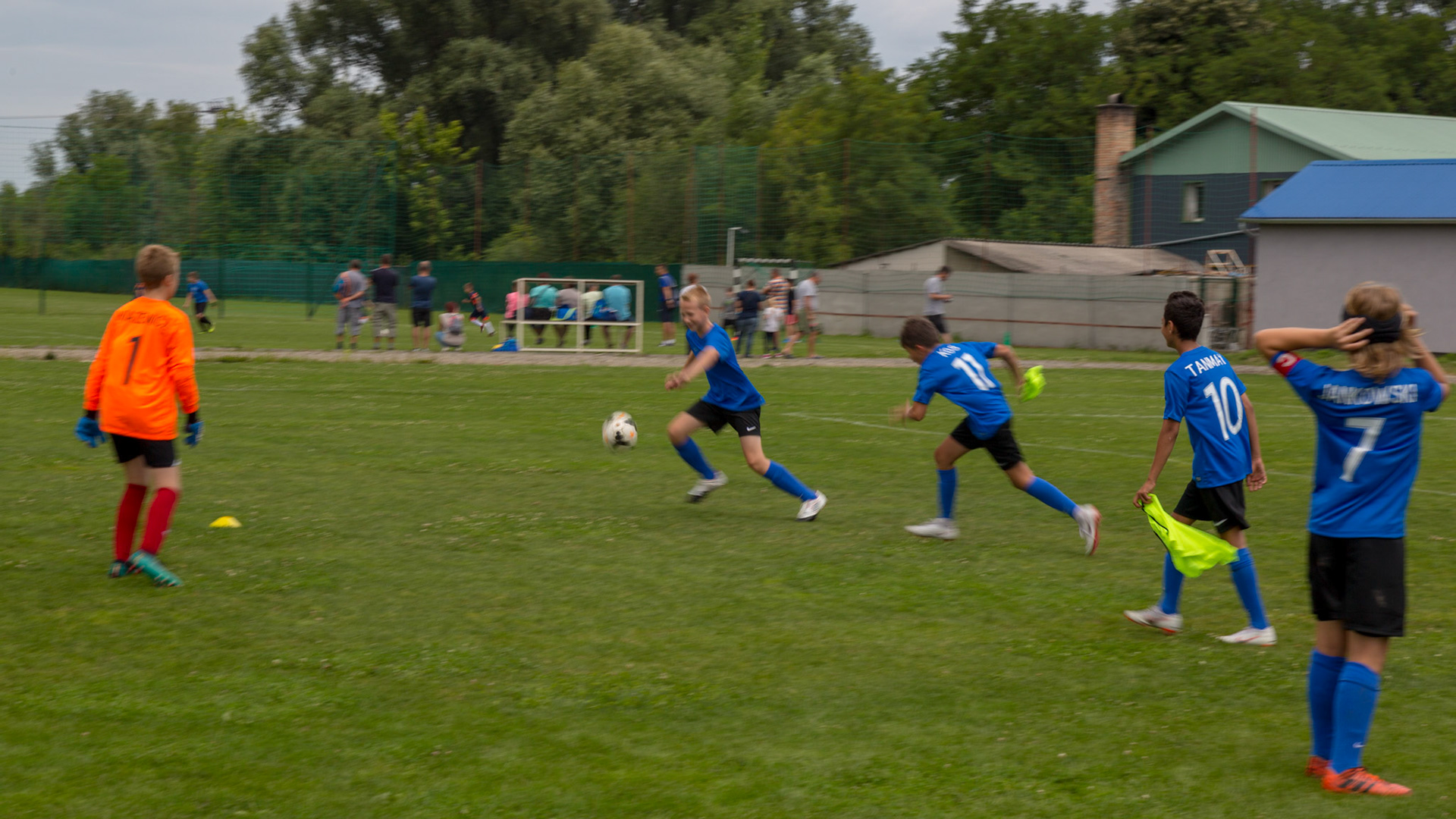 Youth Football Festival. Kaposvár, Hungary. 2018.