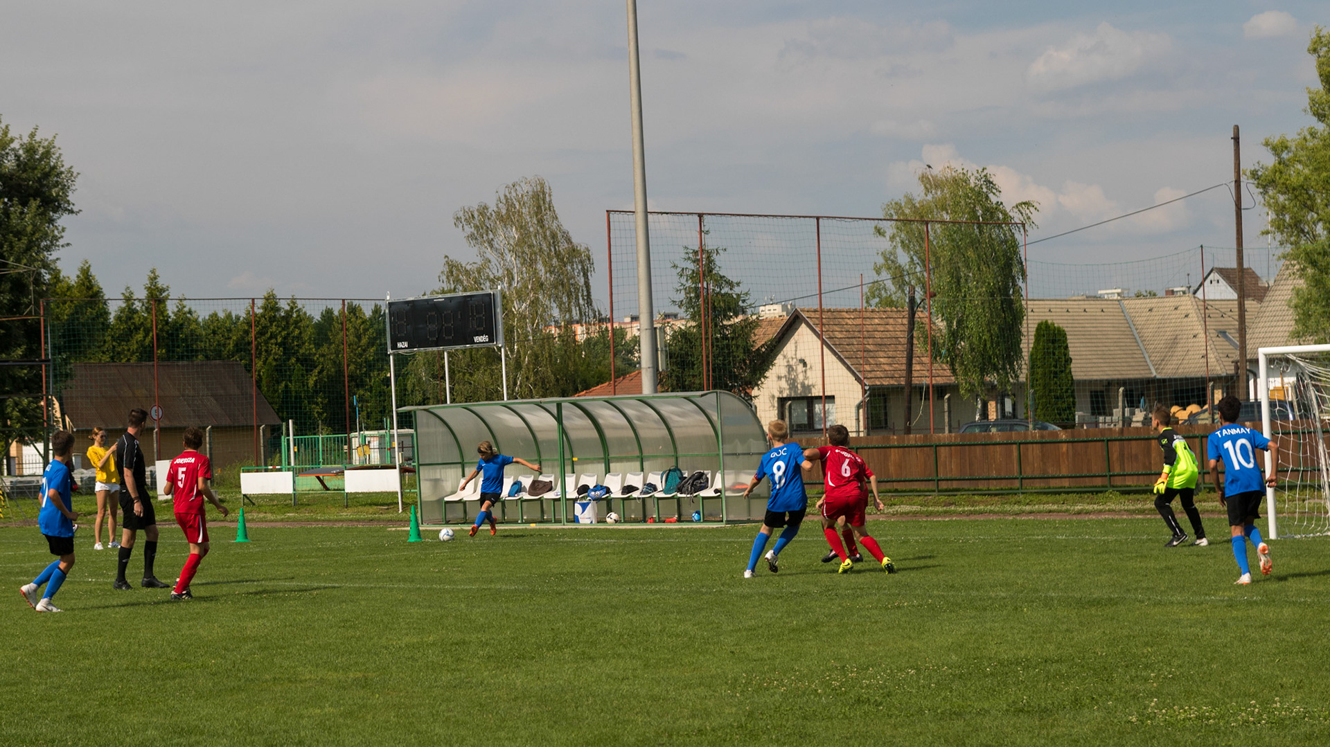 Youth Football Festival. Kaposvár, Hungary. 2018.
