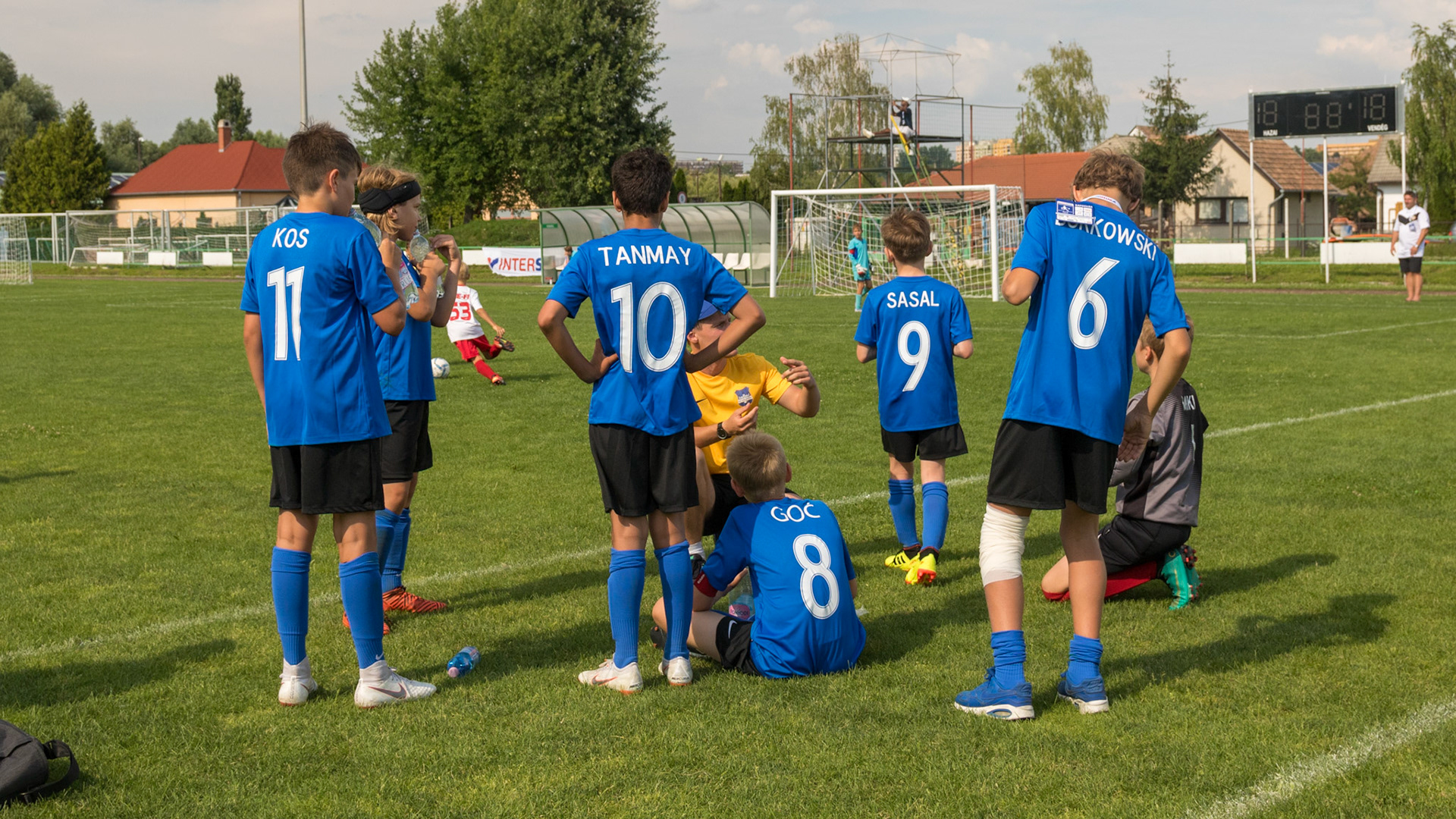 Youth Football Festival. Kaposvár, Hungary. 2018.
