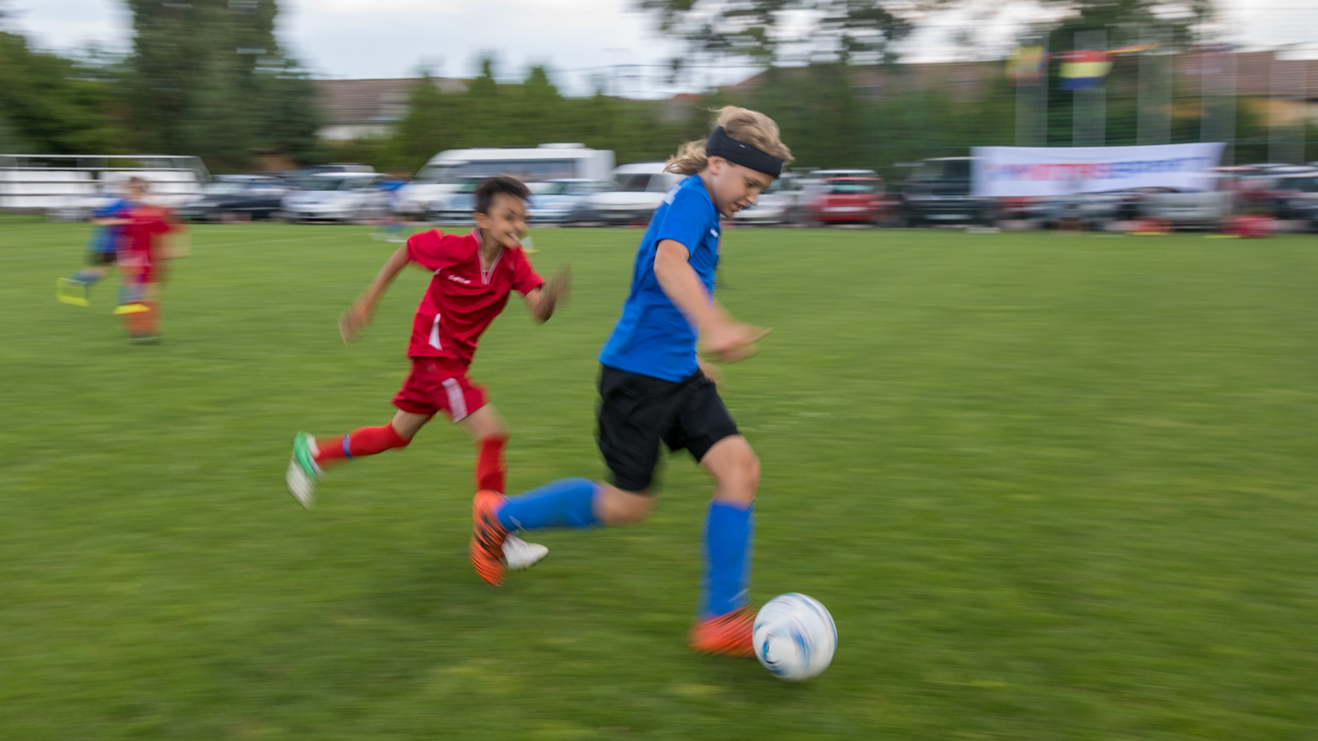 Youth Football Festival. Kaposvár, Hungary. 2018.