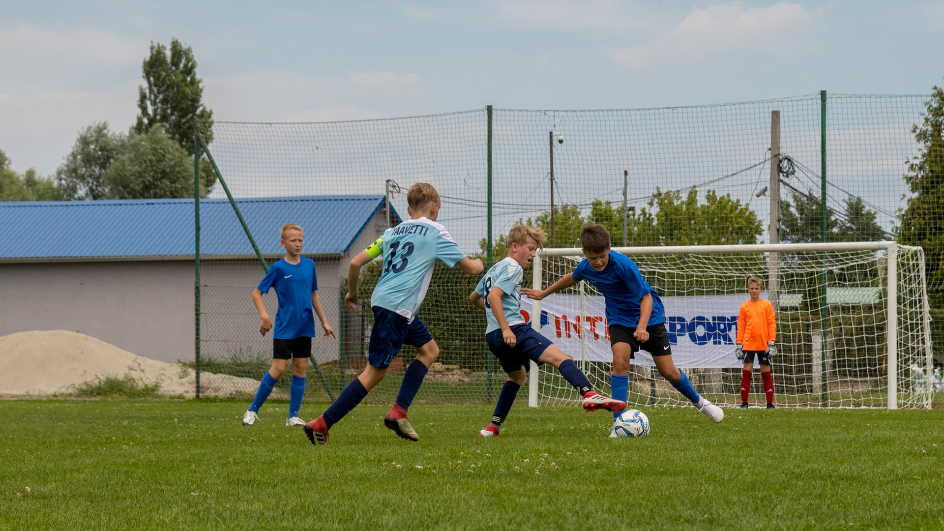 Youth Football Festival. Kaposvár, Hungary. 2018.