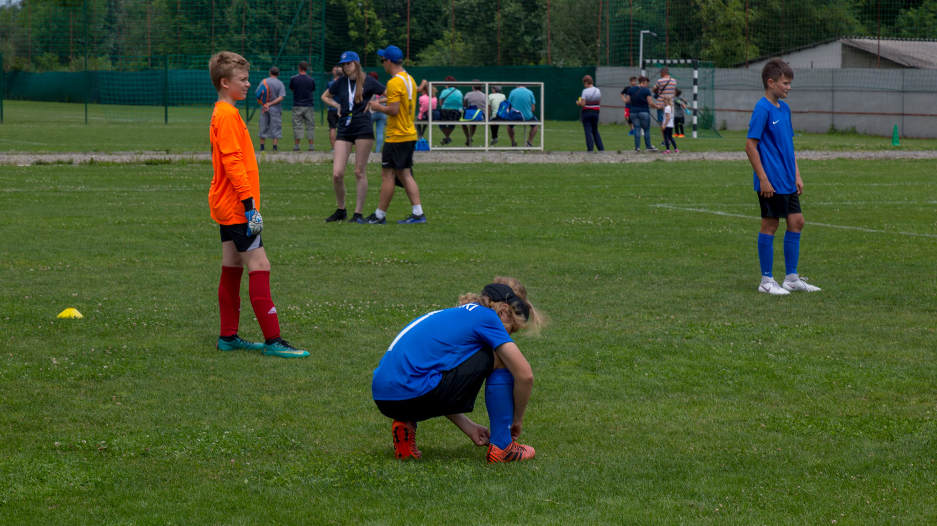 Youth Football Festival. Kaposvár, Hungary. 2018.