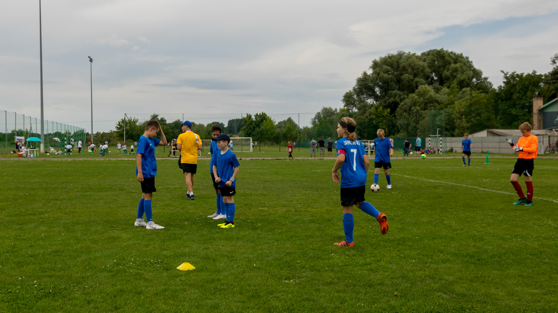 Youth Football Festival. Kaposvár, Hungary. 2018.