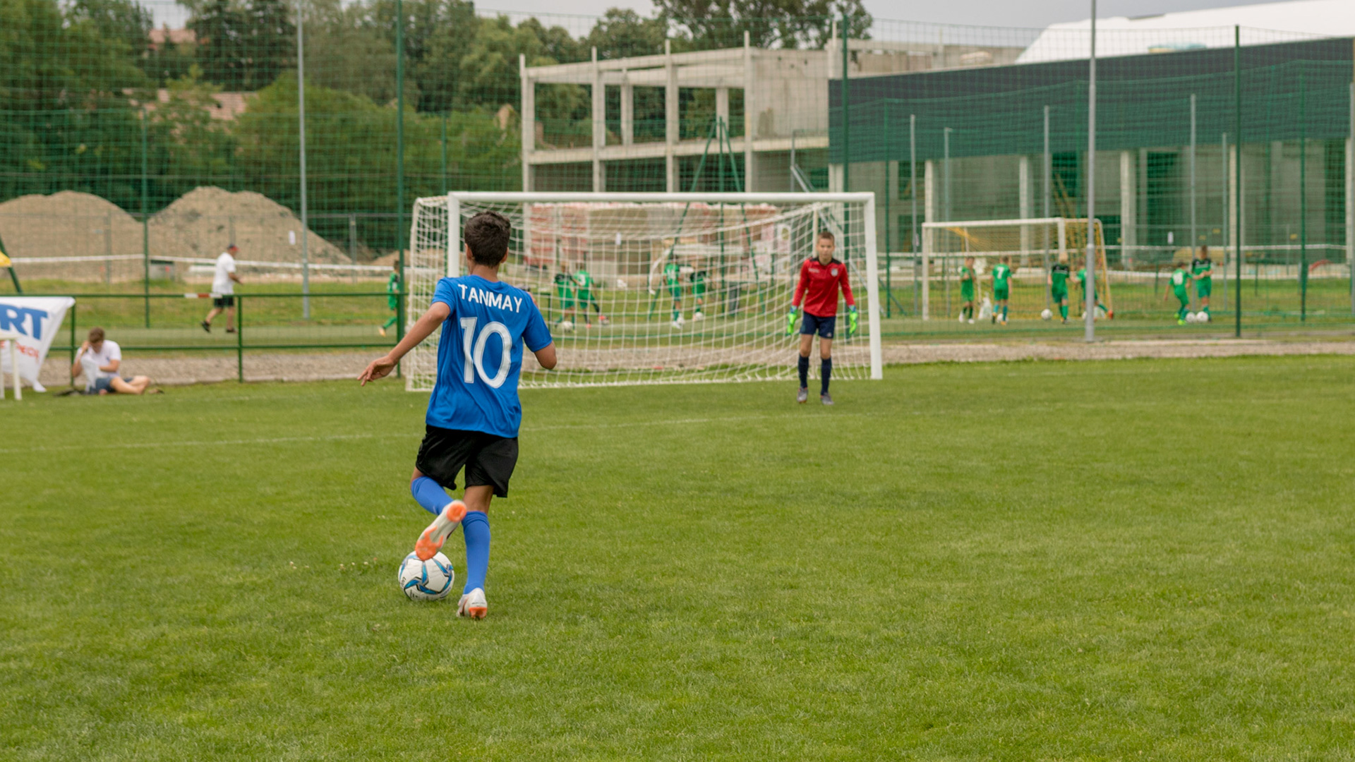 Youth Football Festival. Kaposvár, Hungary. 2018.