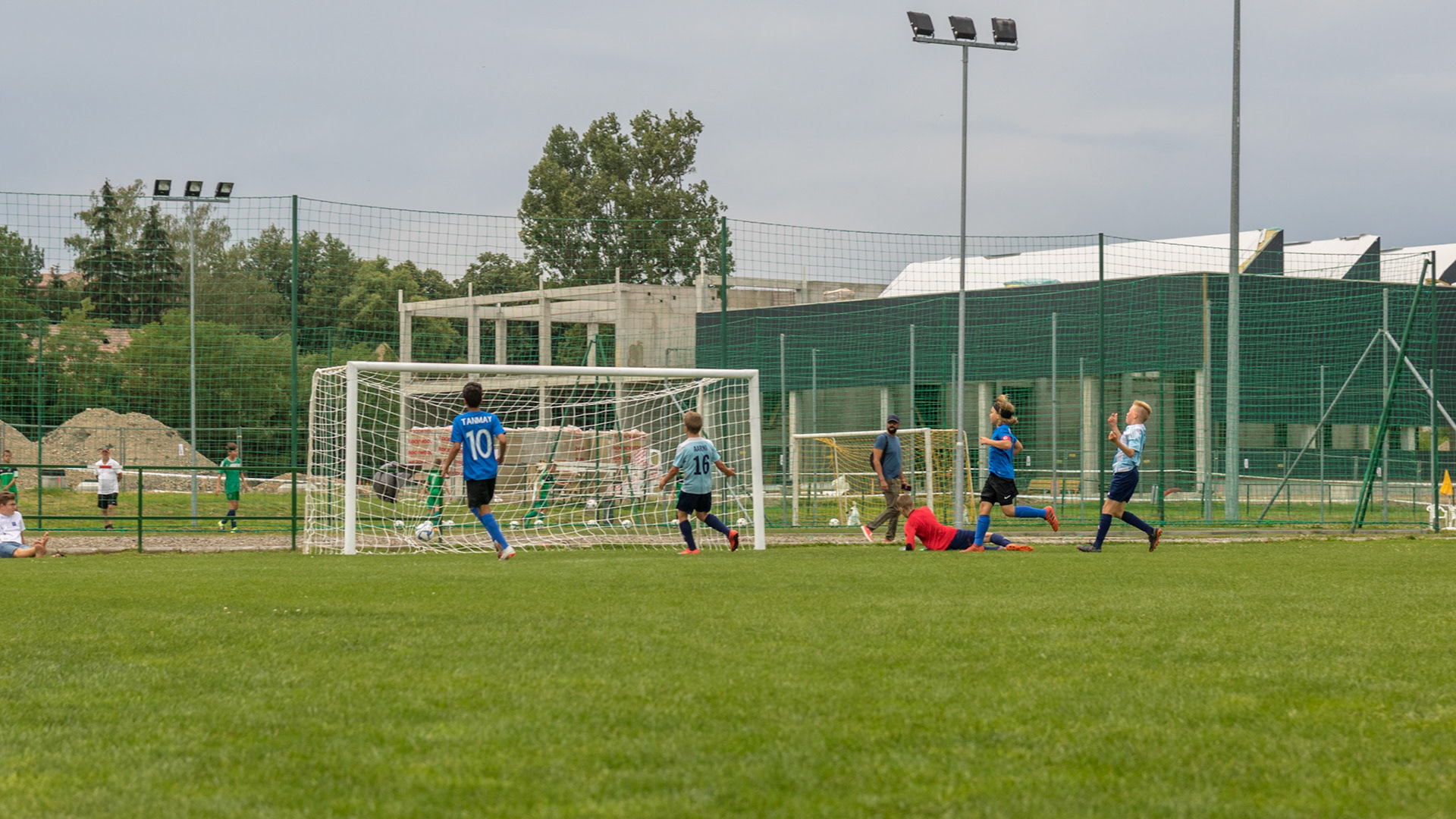 Youth Football Festival. Kaposvár, Hungary. 2018.