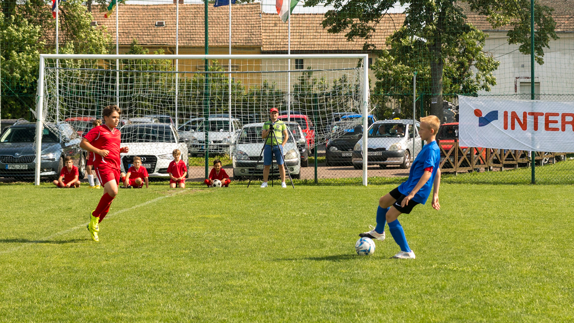 Youth Football Festival. Kaposvár, Hungary. 2018.
