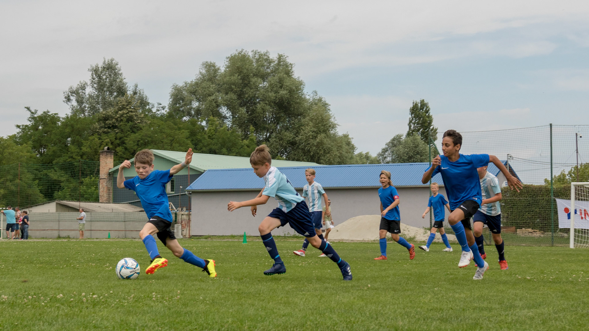 Youth Football Festival. Kaposvár, Hungary. 2018.