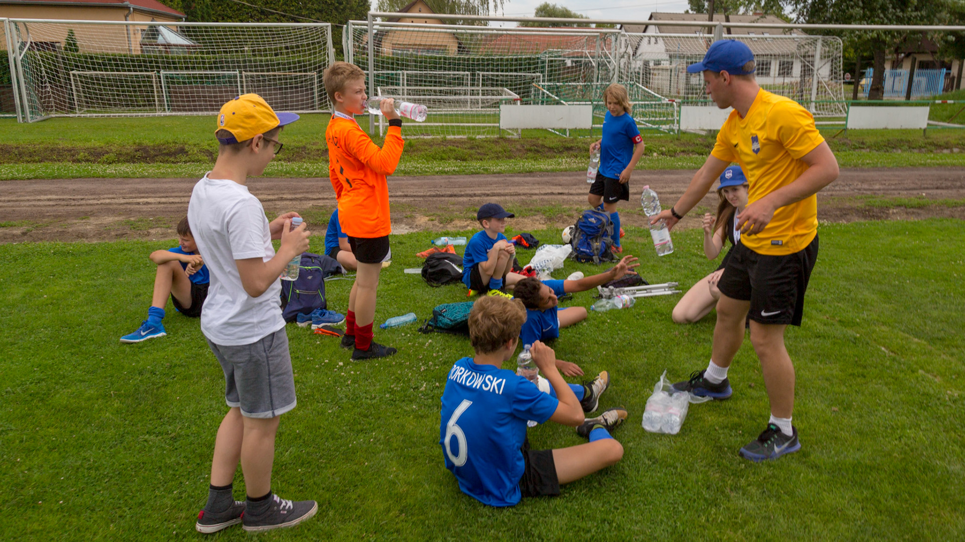 Youth Football Festival. Kaposvár, Hungary. 2018.