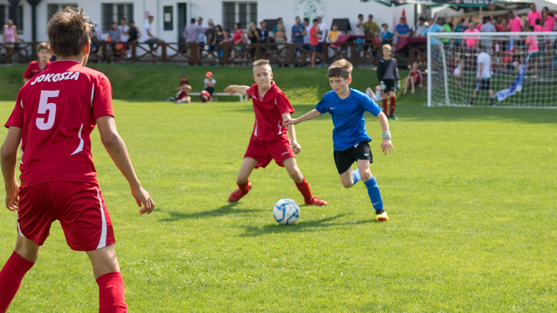 Youth Football Festival. Kaposvár, Hungary. 2018.