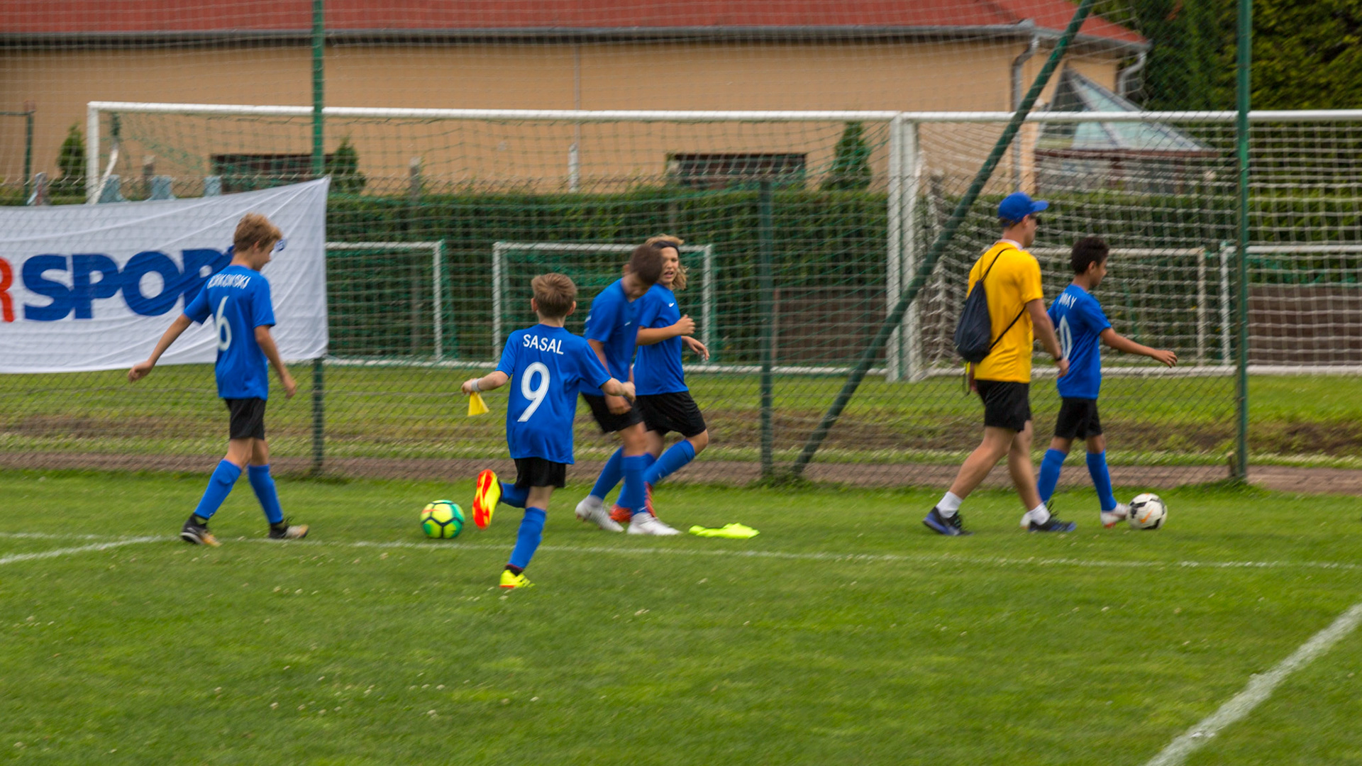 Youth Football Festival. Kaposvár, Hungary. 2018.