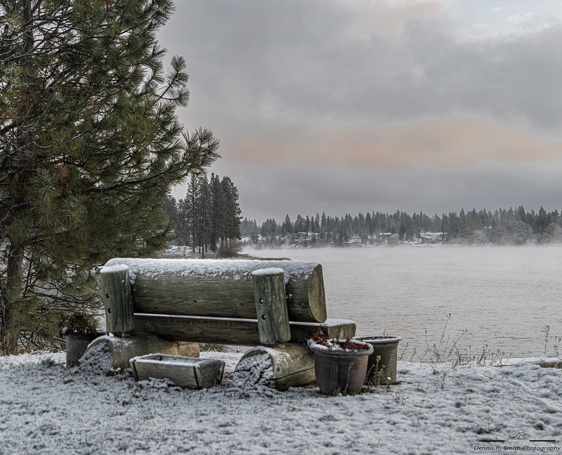 SNowy Lake Bench