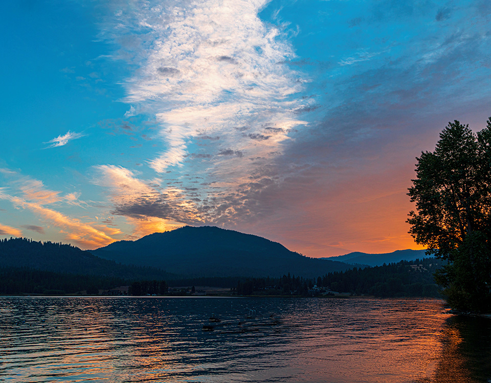 Waitts Lake Sunset 2