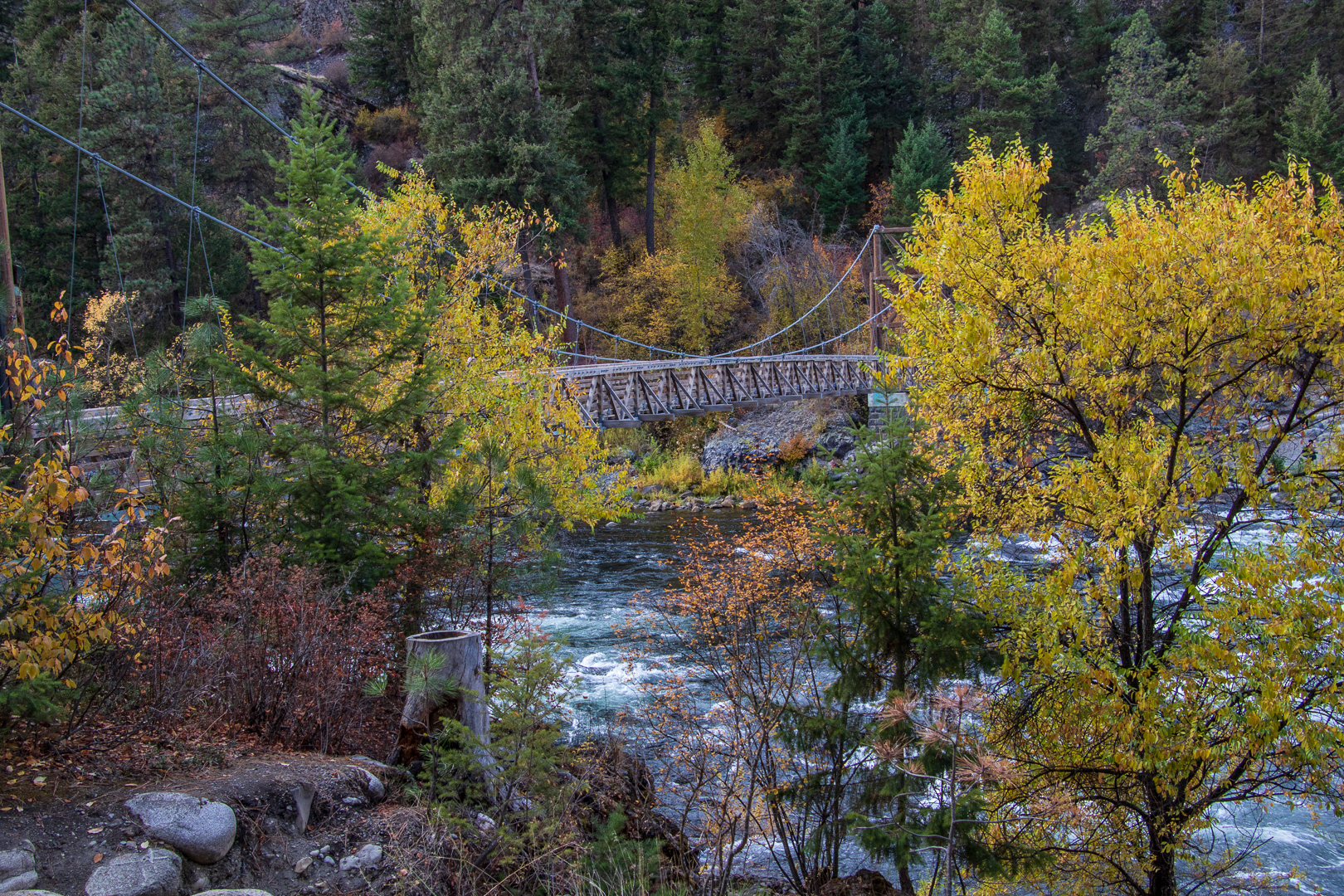 Autumn In Riverside State Park