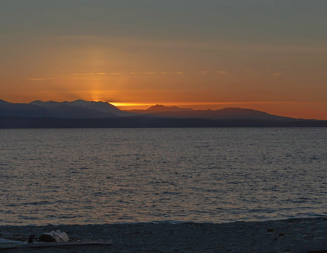 Salish Sea Sunset