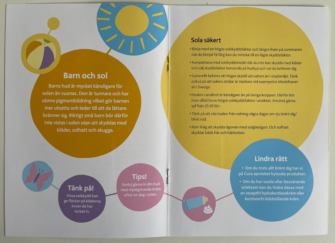 Uppslag i solfolder