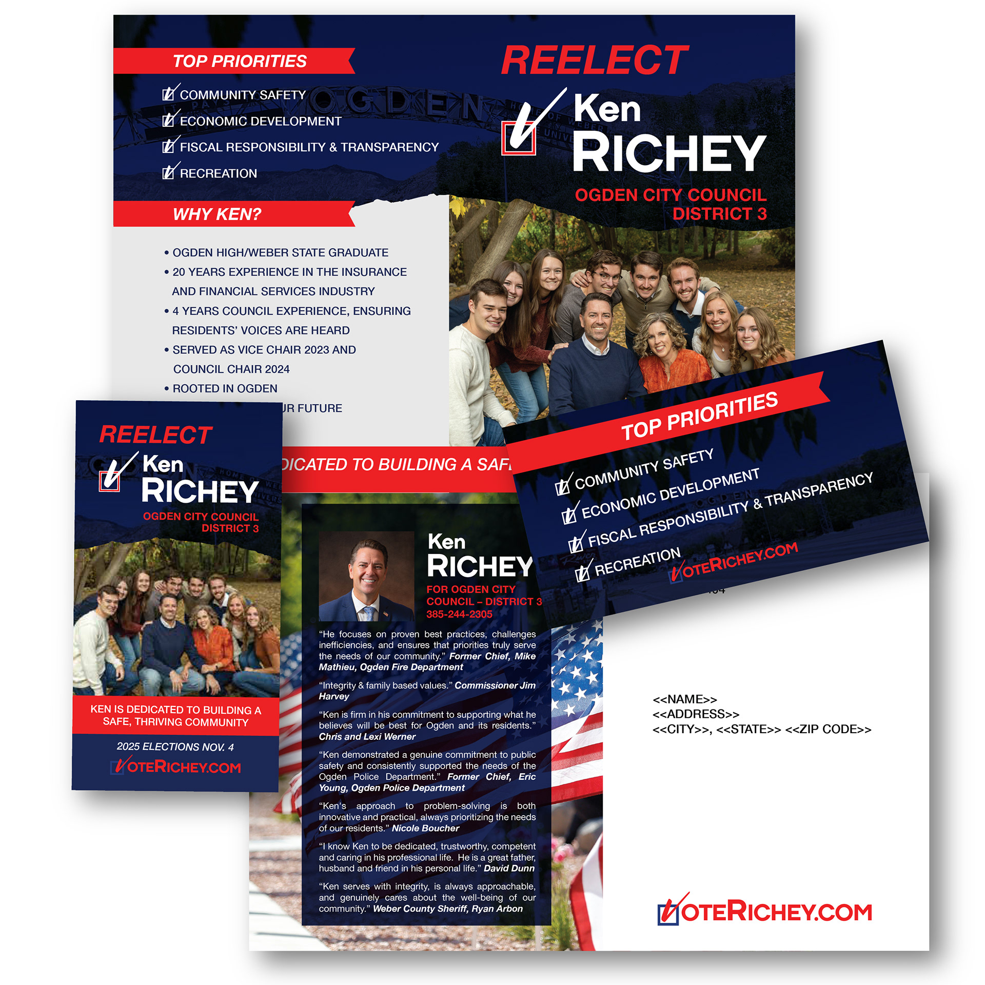 Political EDDM Mailer and Card