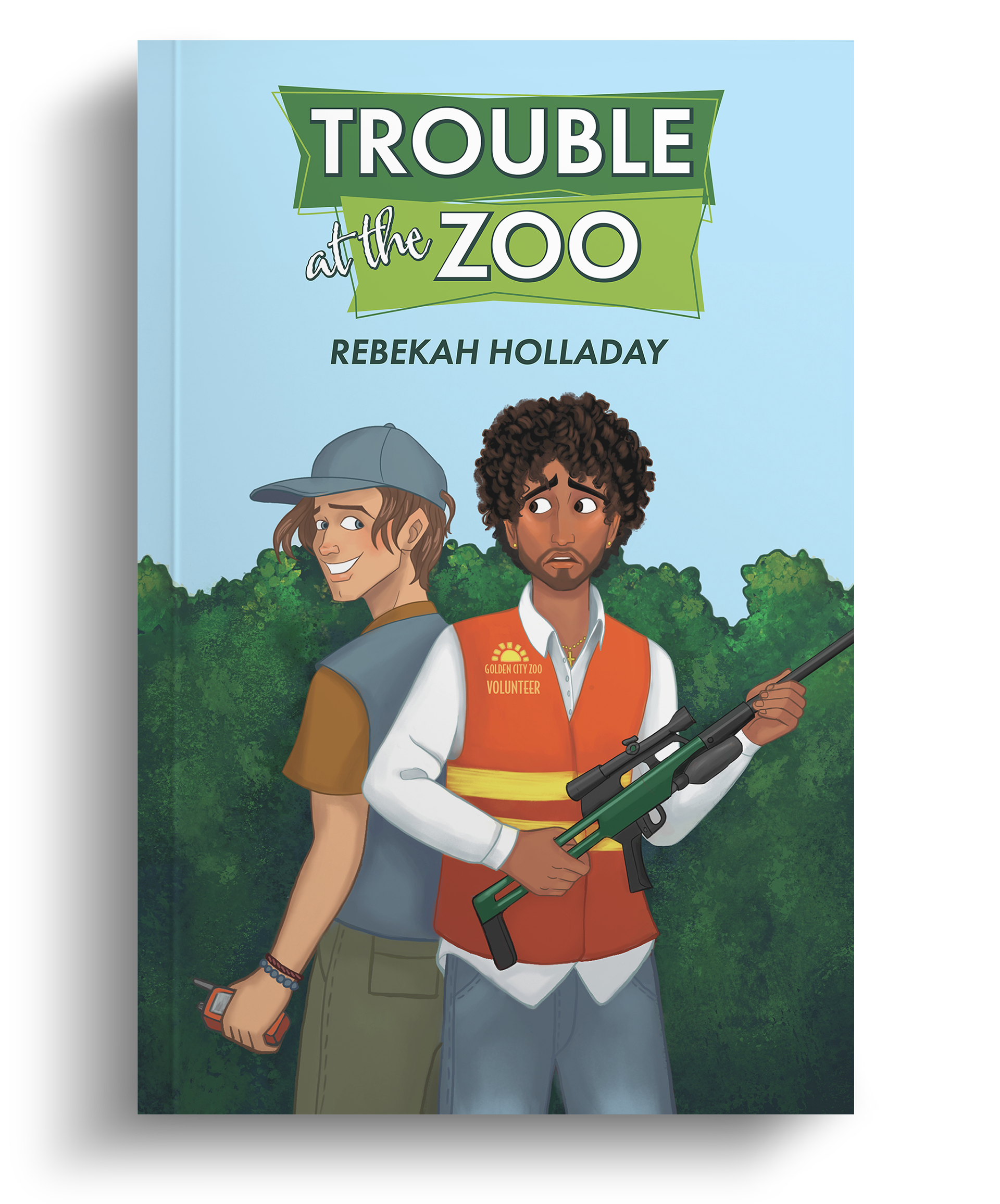 "Trouble at the Zoo" Book Cover