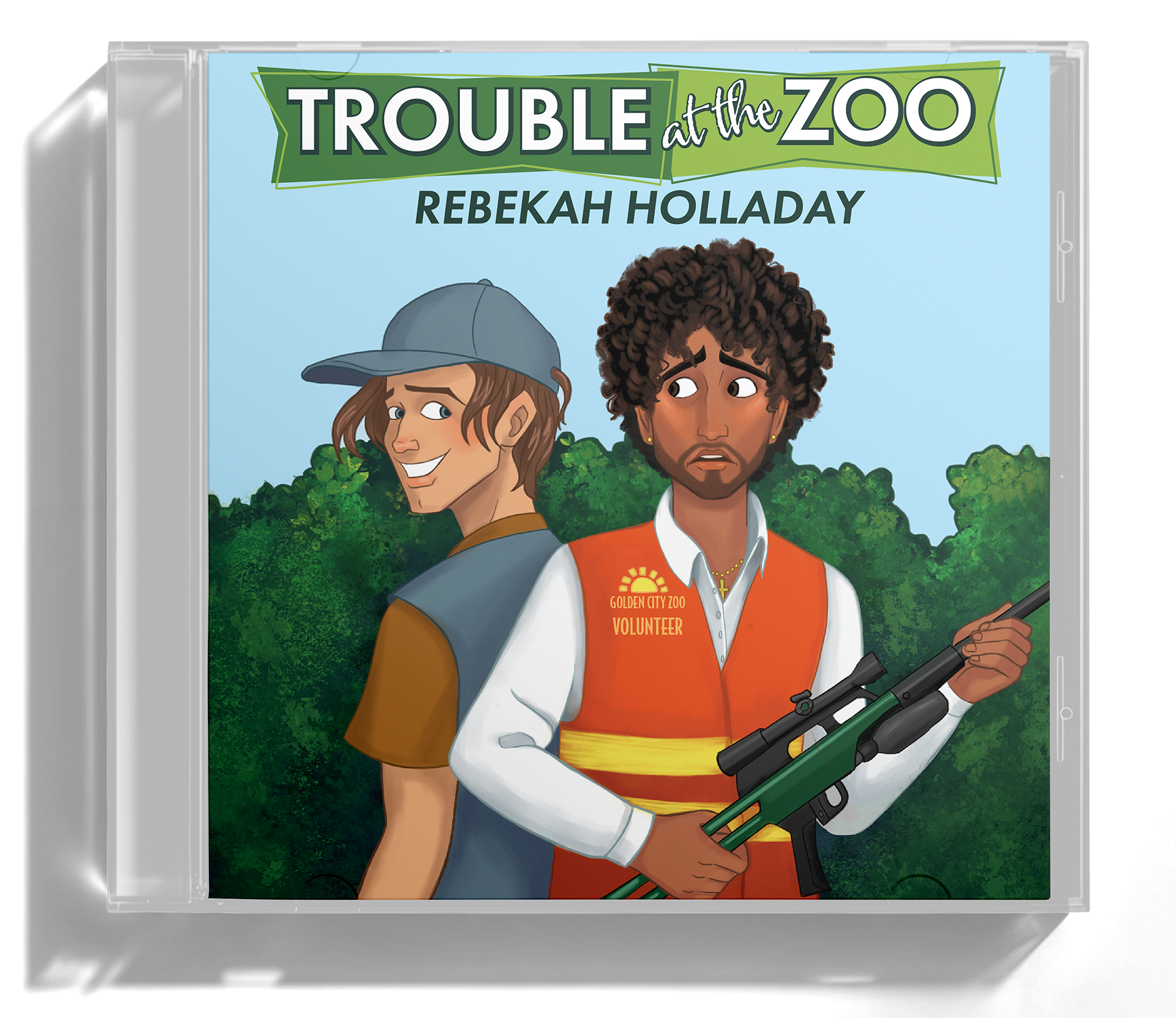 "Trouble at the Zoo" Audiobook Cover