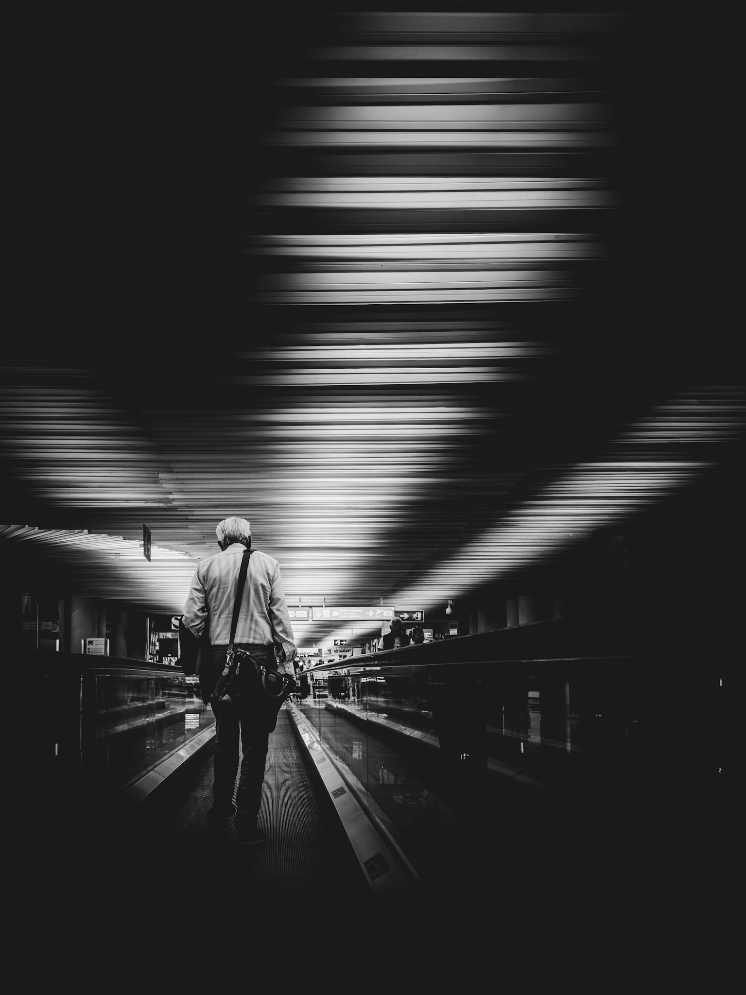 as i walked through the quiet, fluorescent glow of the airport on the way to my gate, i couldn’t help but feel like i was suspended in a moment between here and there. the world around me blurred, yet the sense of moving forward remained clear. sometimes, that’s all we can do—keep walking, trusting the path ahead.