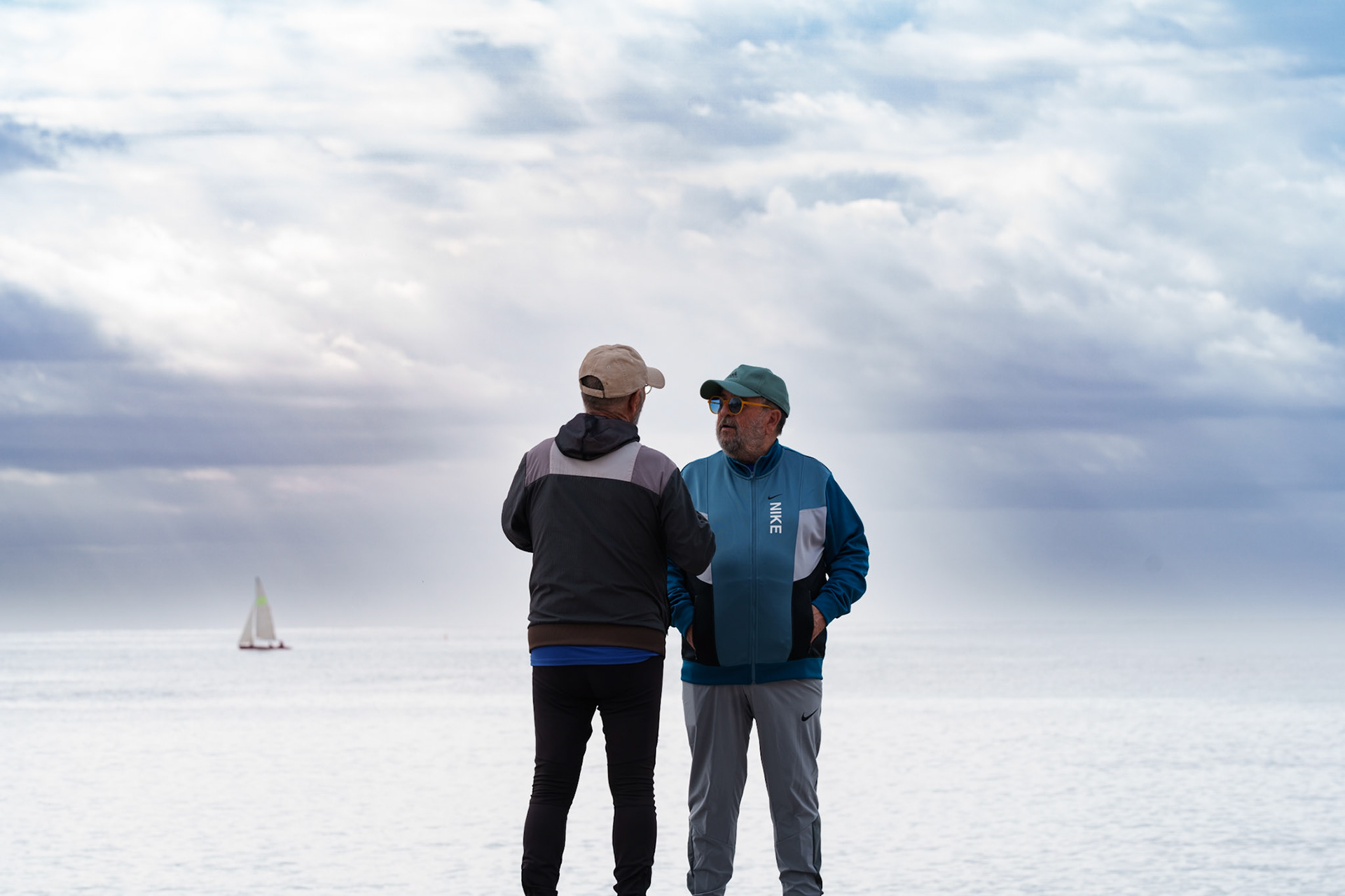 shot in front of our office in portixol during a winter day