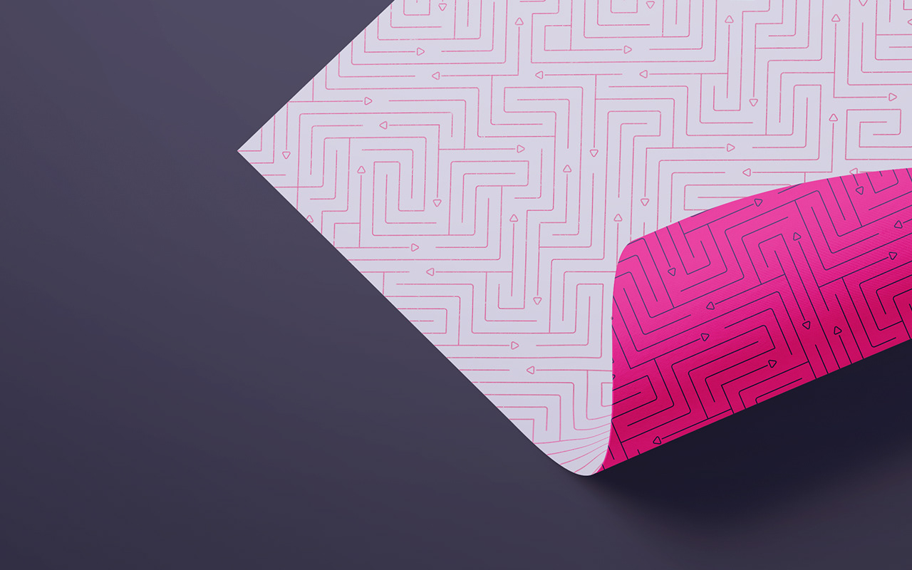 Padrão desenvolvido para a marca