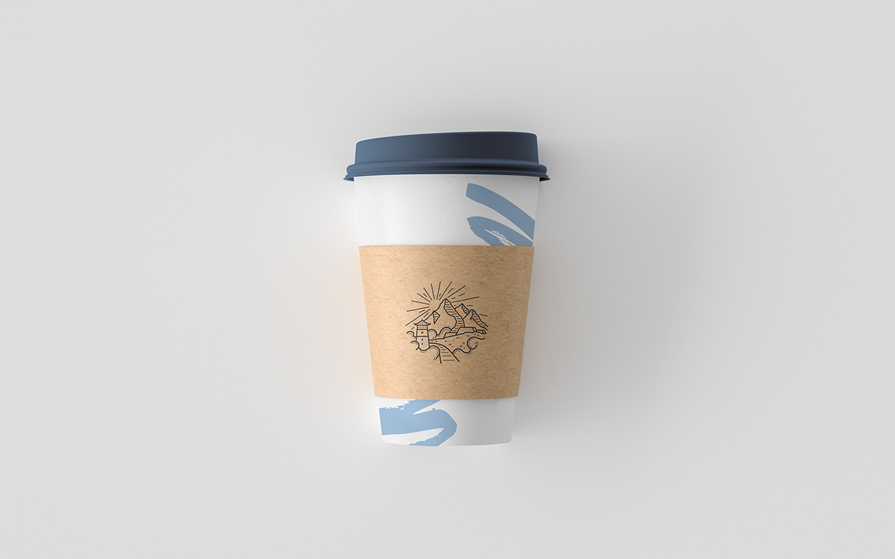 Aplicação em luva de copo