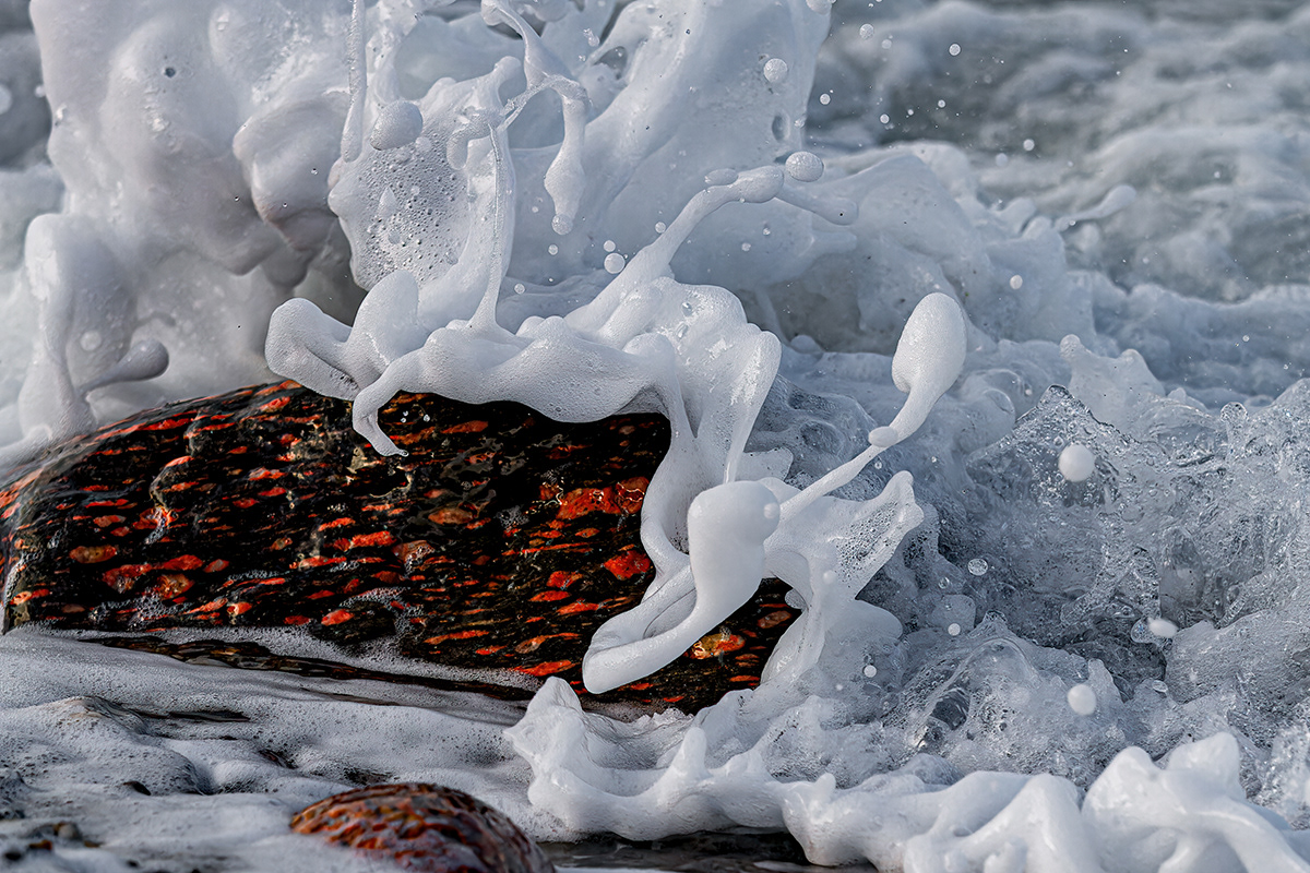 Foamy splash