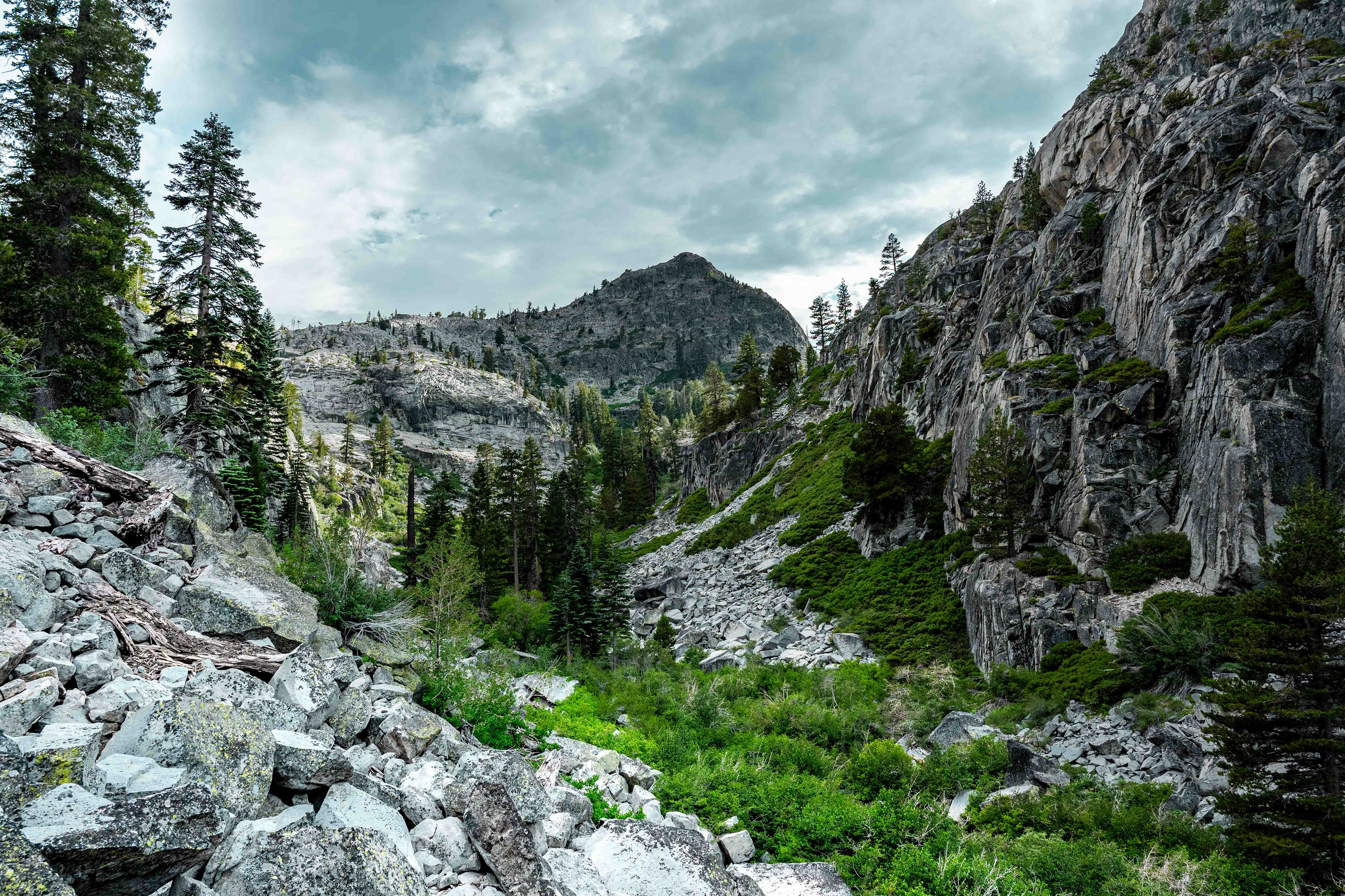 Mountain landscape near Truckee and Lake Tahoe photographed by Colin Pope