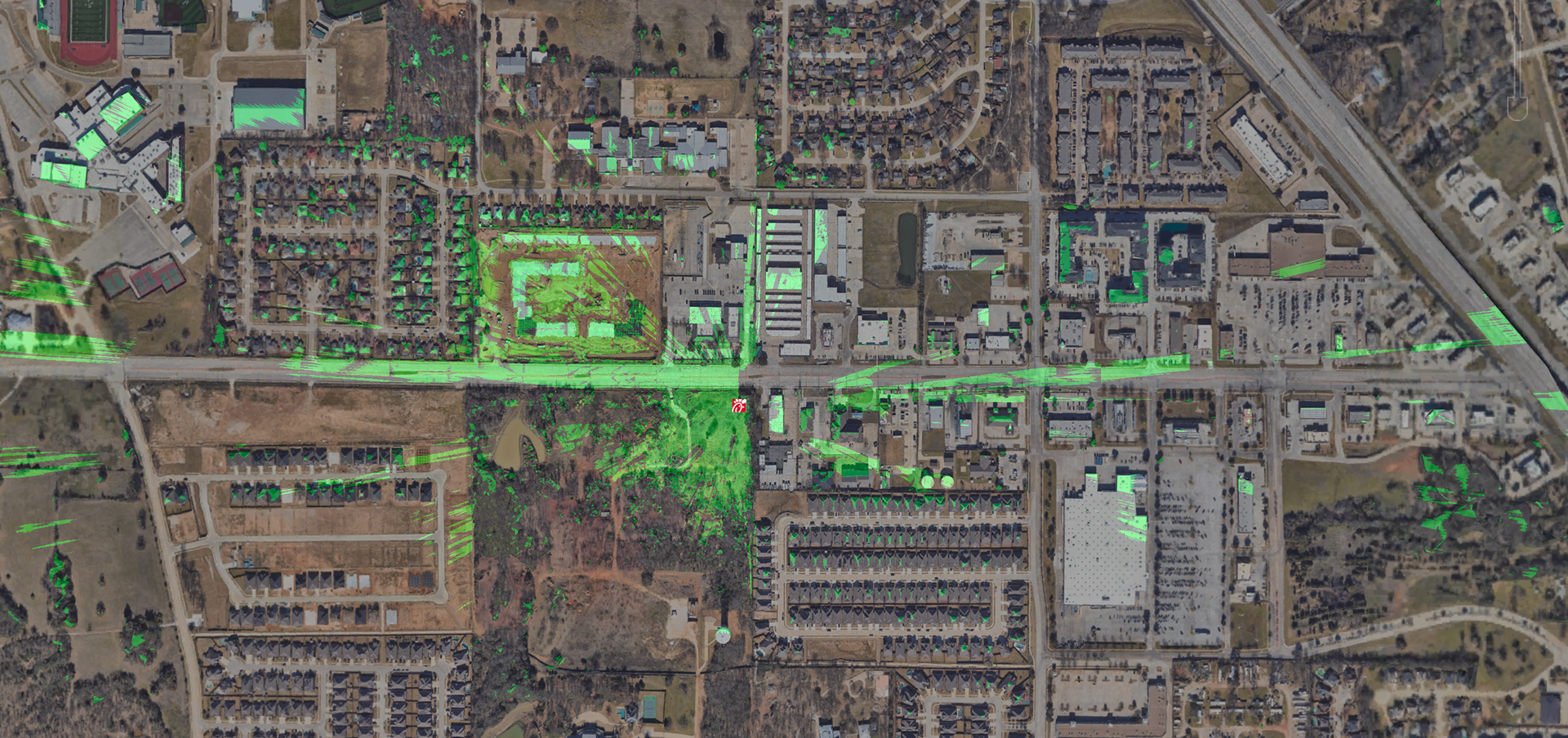 Viewshed analysis