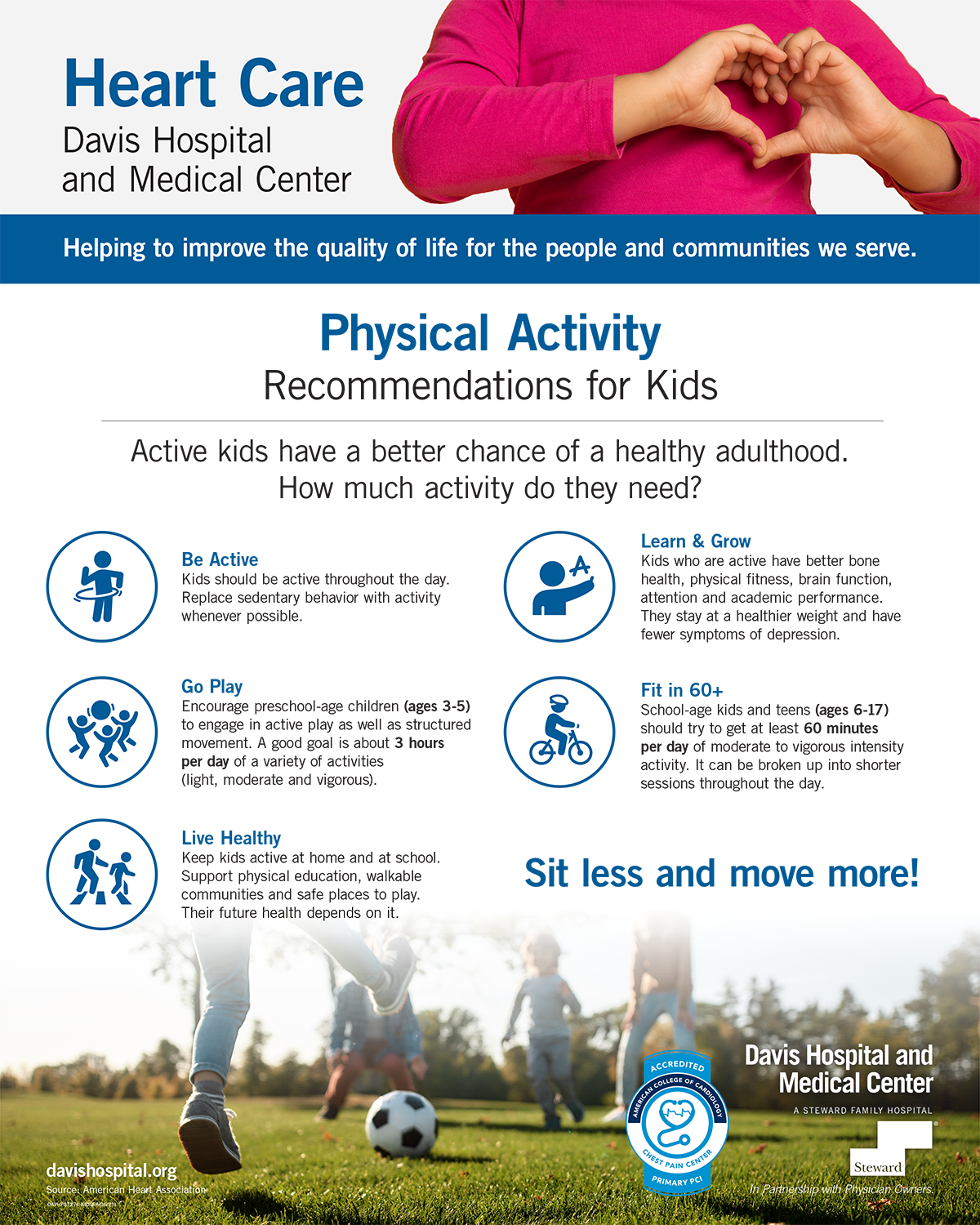 Children's Health Event Poster - Physical Activity