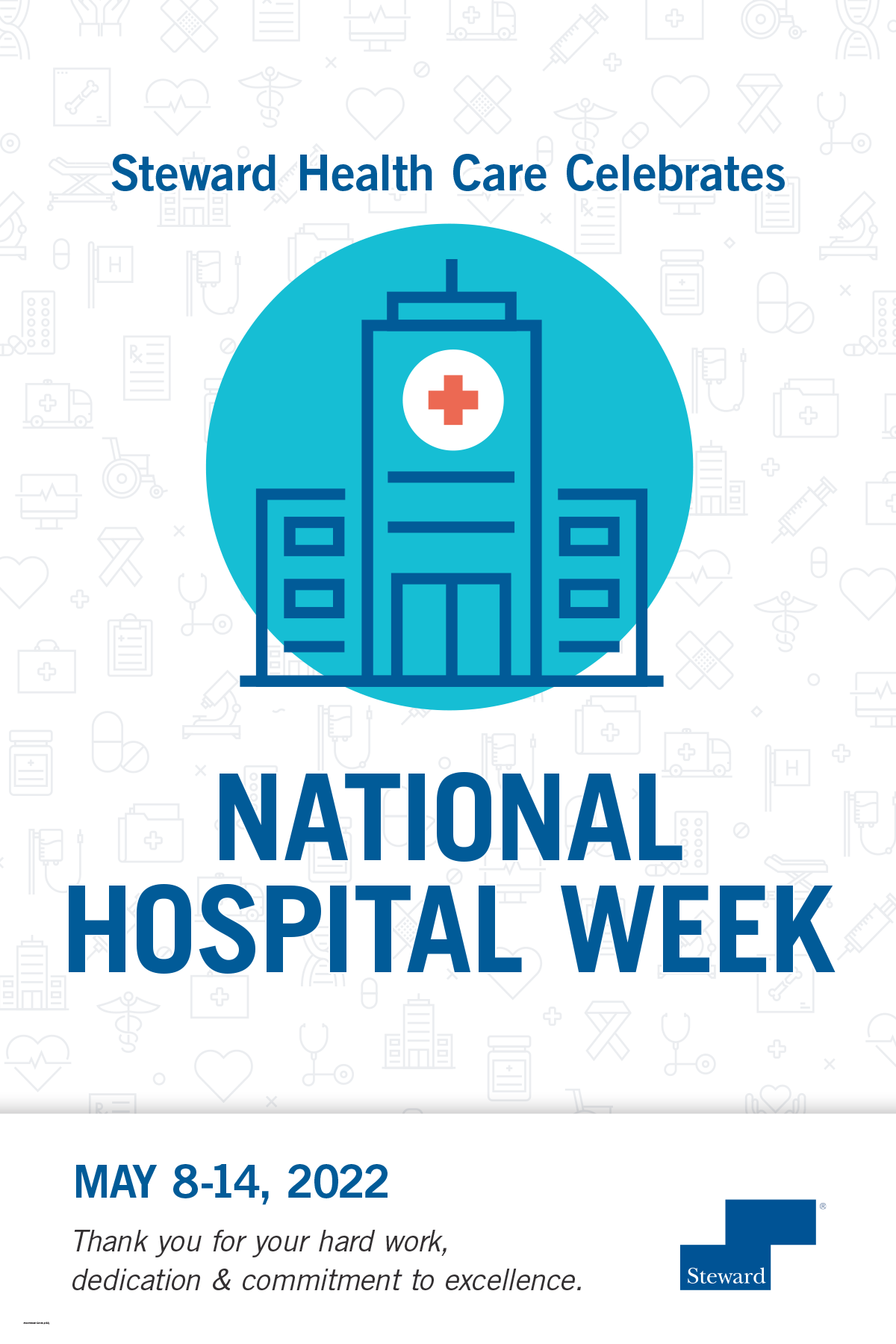 National Hospital Week Poster