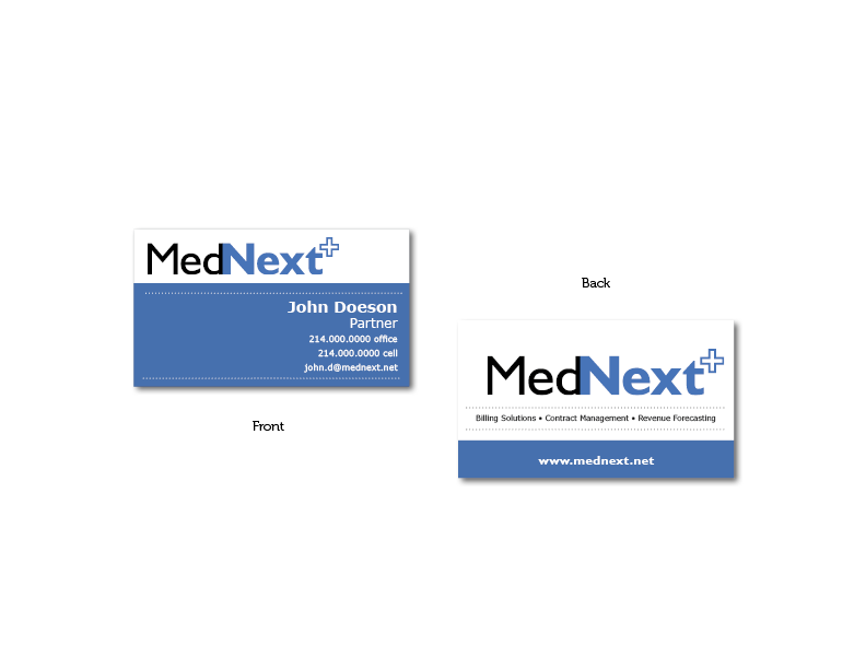 MedNext Business Cards
