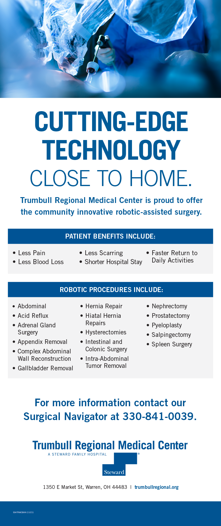 Event Banner - Robotic Surgery Seminar
