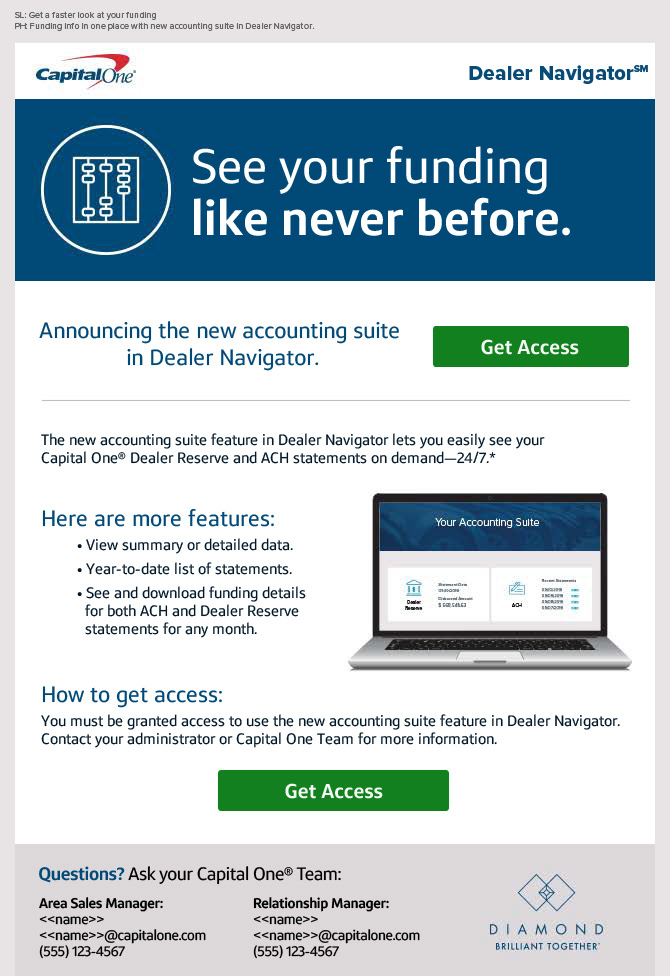 Email Design - Dealer Navigator Invite