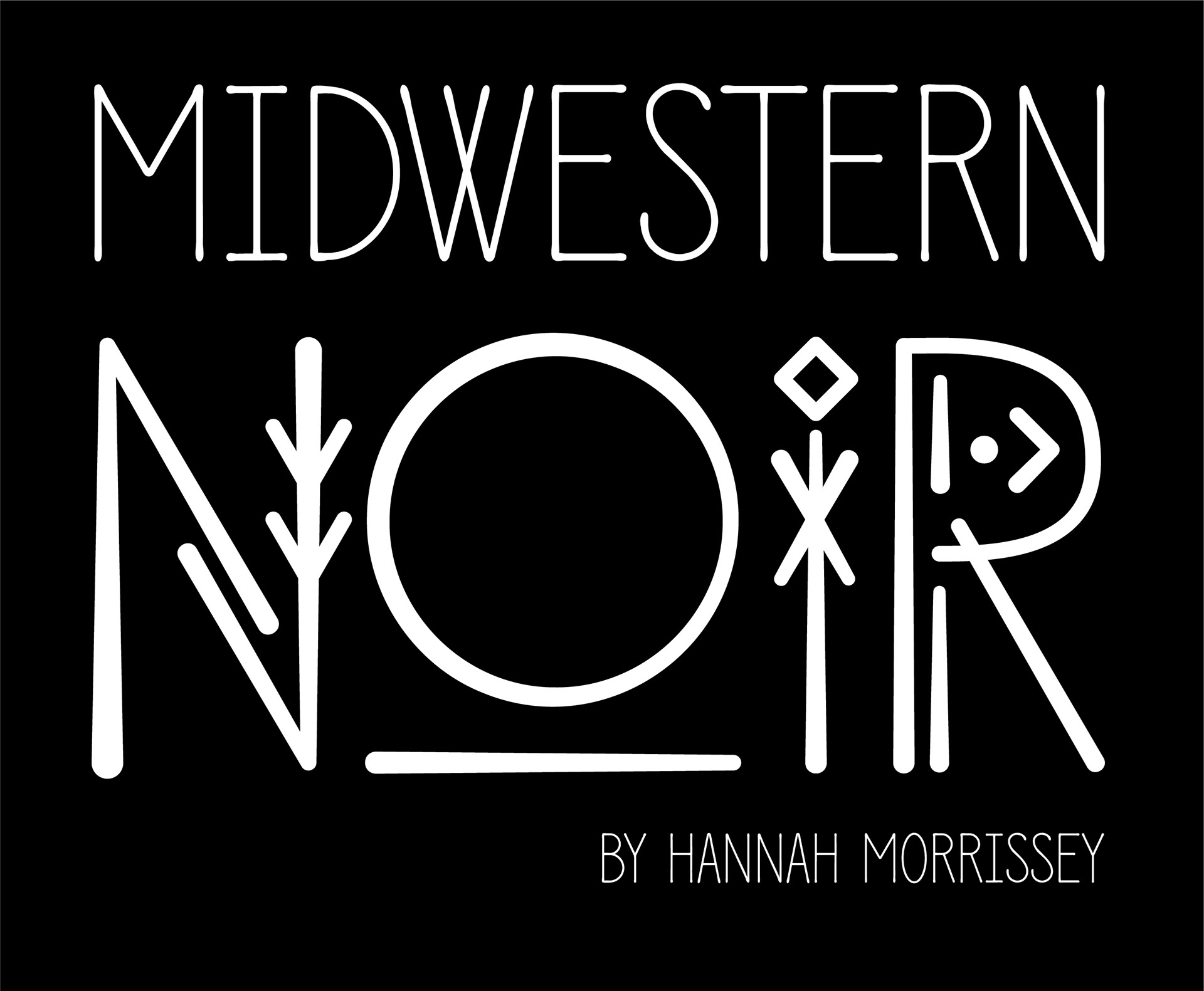 Merchandise brand designed for thriller author Hannah Morrissey