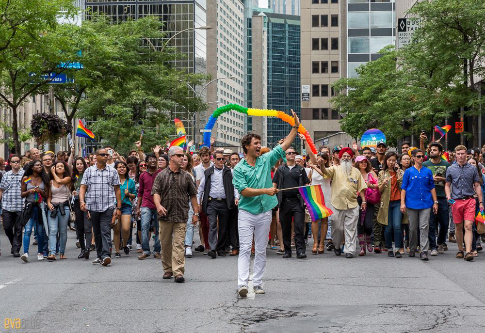 Prime MInister Justin Trudeau @ Pride Walk