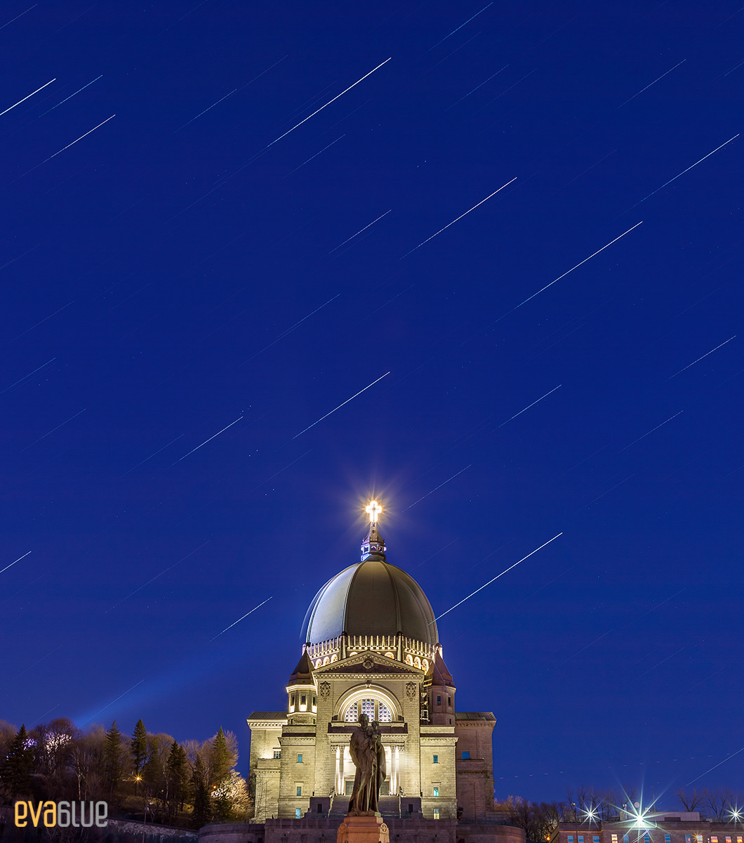 Star Trails over St Joseph Oratory