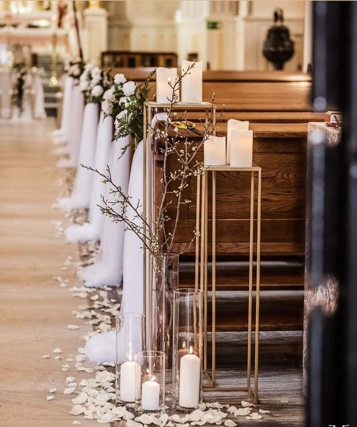 Aisle Bench Decor