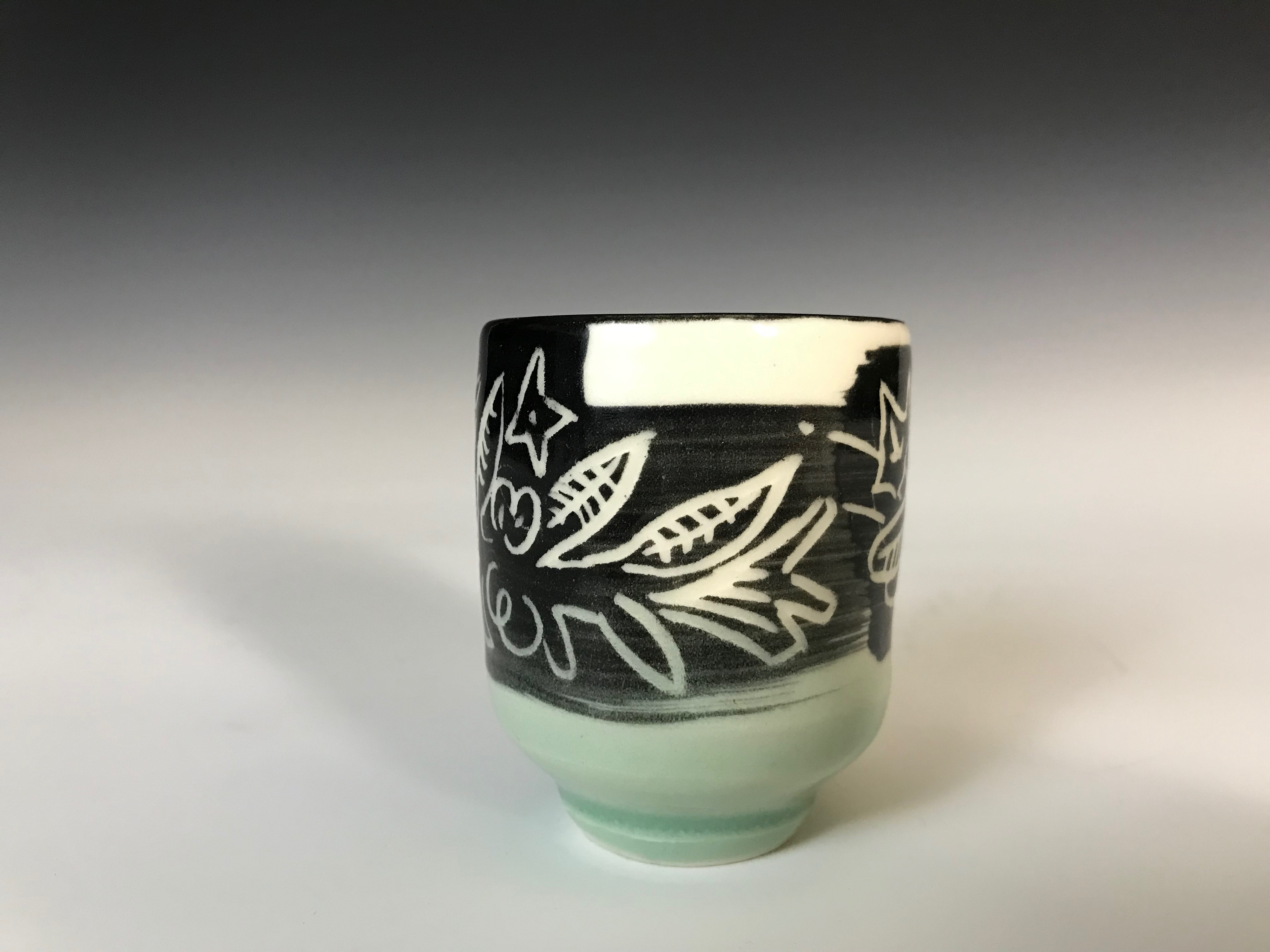 "Attention to Small Things" , Printmaking Methods on Porcelain, 2023