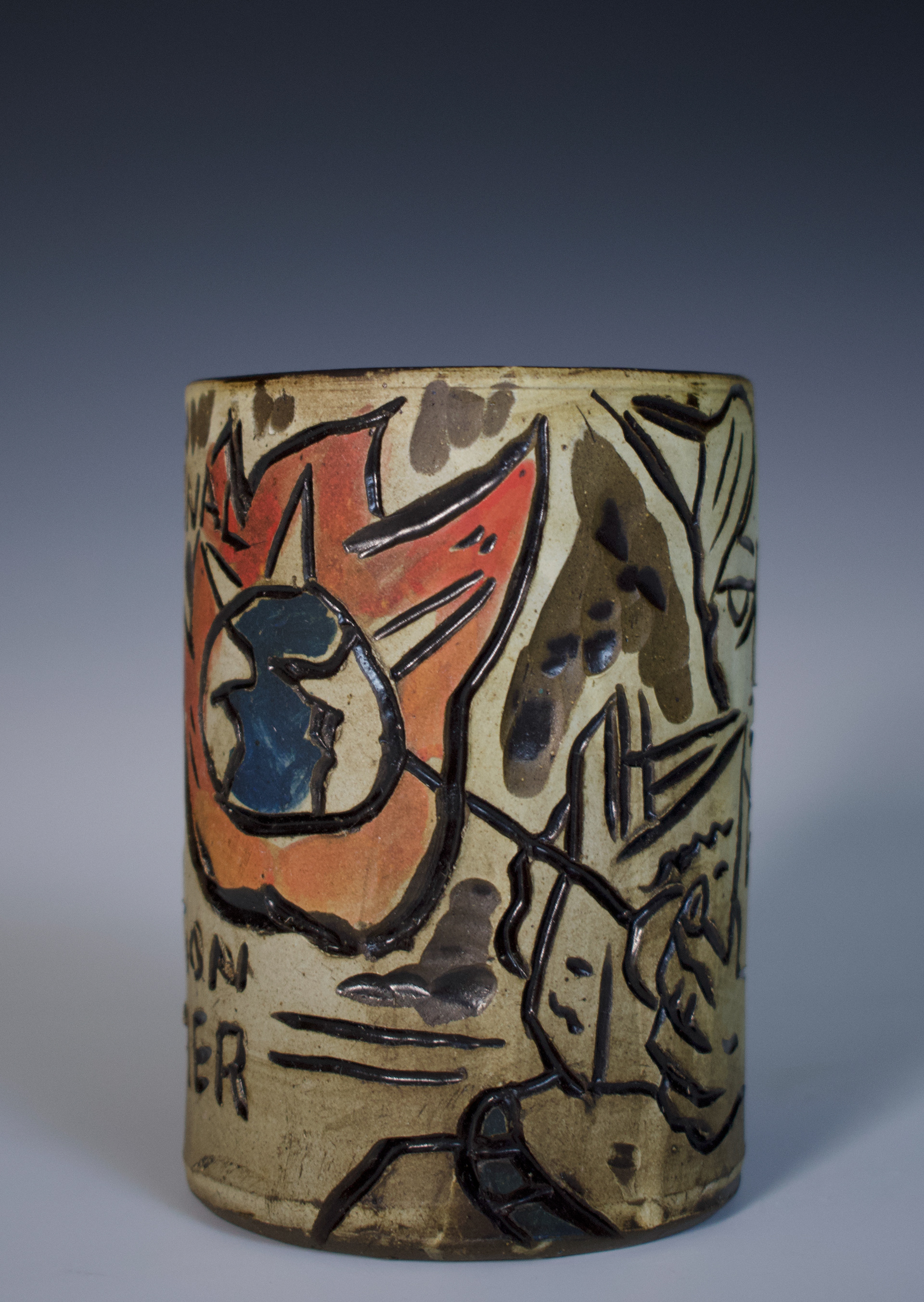 How to Guide for a Burning World, Carving on Low-Fire Clay, 2023